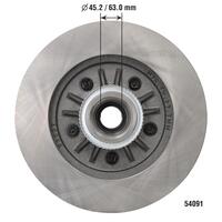 Duralast Disc Brake Rotor and Hub Assembly 54091
