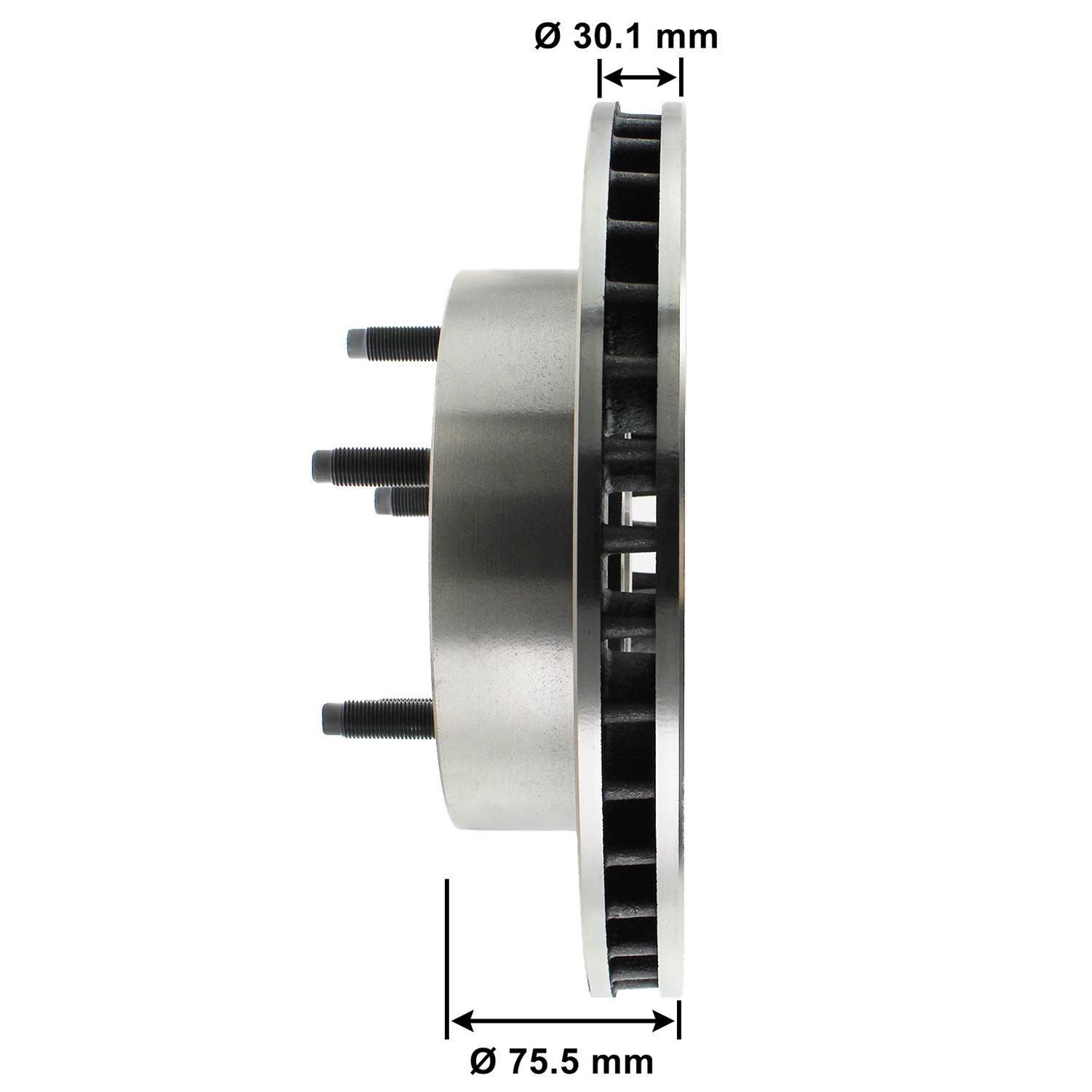 Duralast Disc Brake Rotor and Hub Assembly 5460