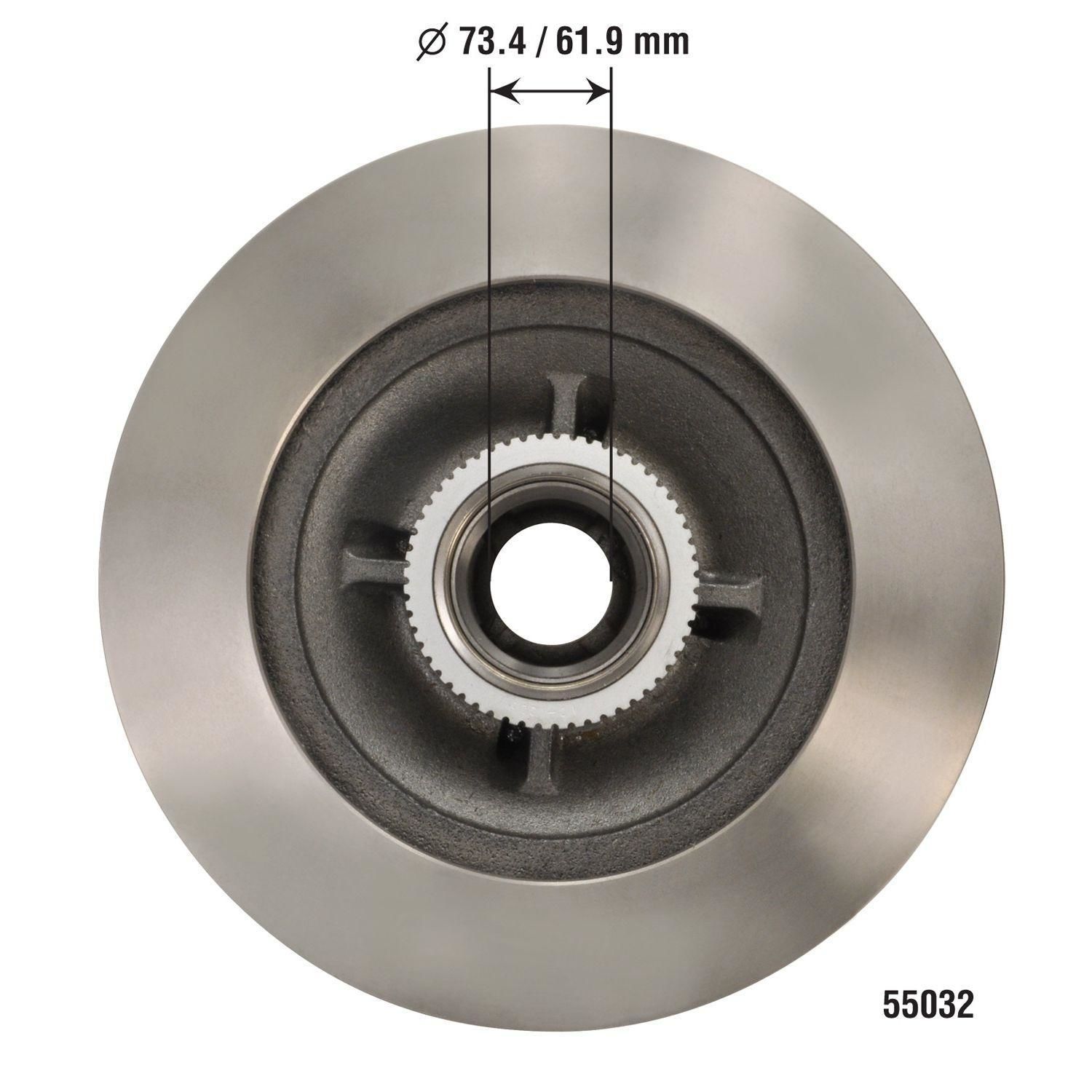 Duralast Brake Rotor 55032