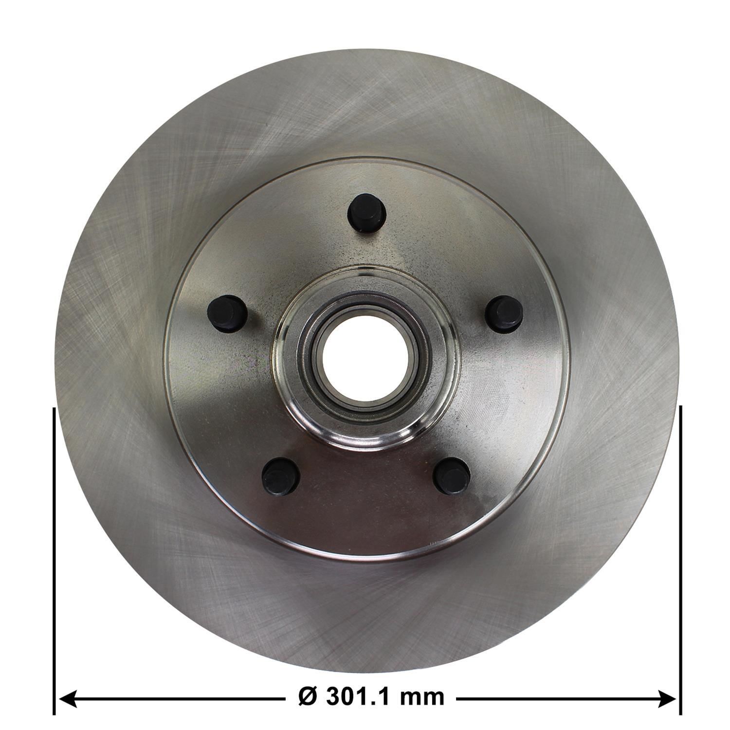 Duralast Disc Brake Rotor and Hub Assembly 5524