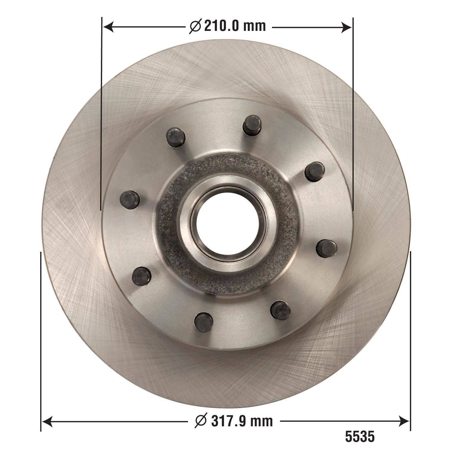 テト Duralast Disc Brake Rotor and Hub Assembly 5535