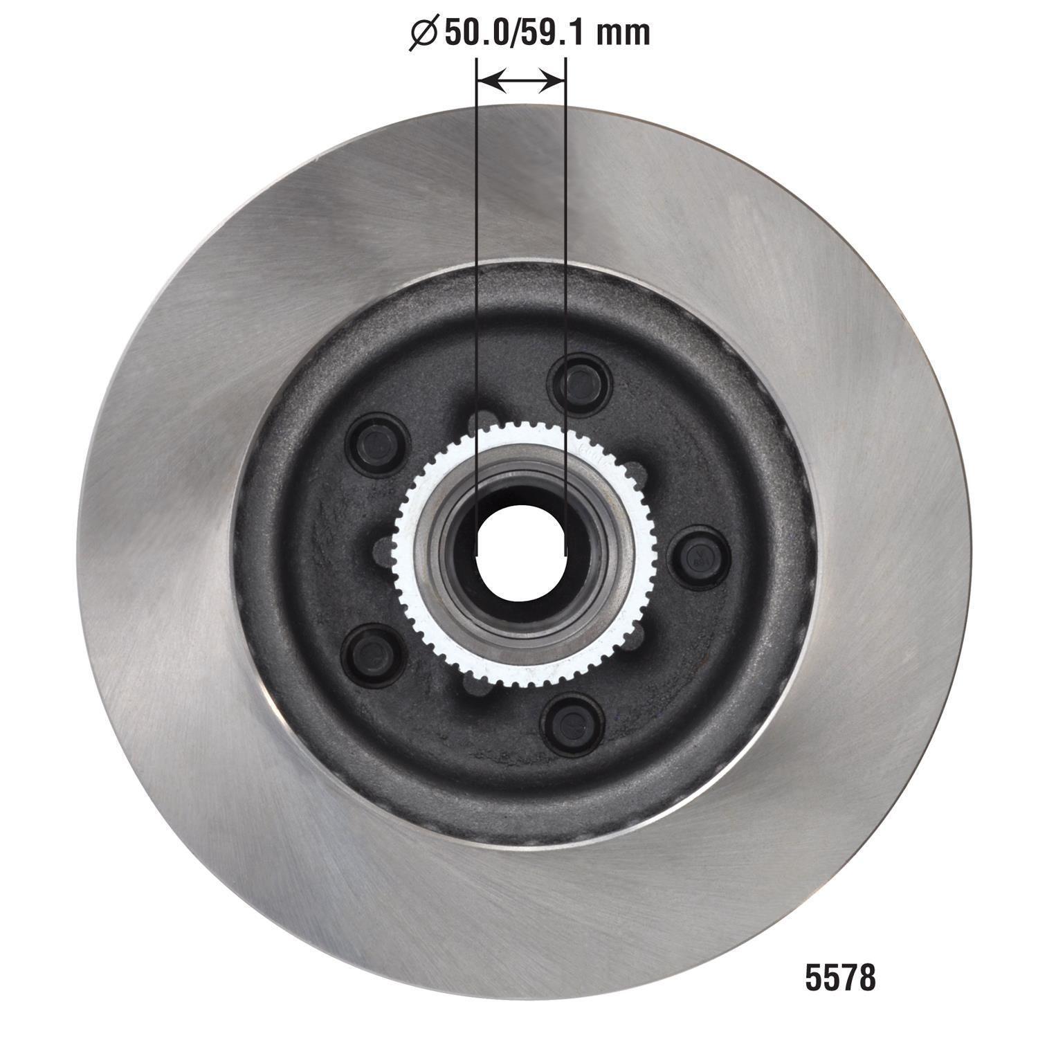 Duralast Disc Brake Rotor and Hub Assembly 5578