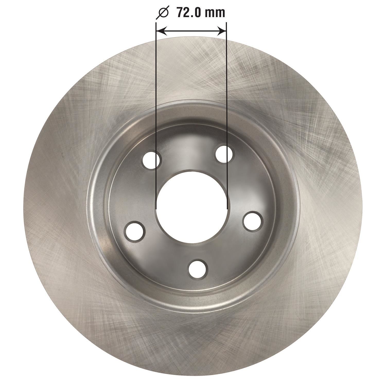Duralast Disc Brake Rotor 72162