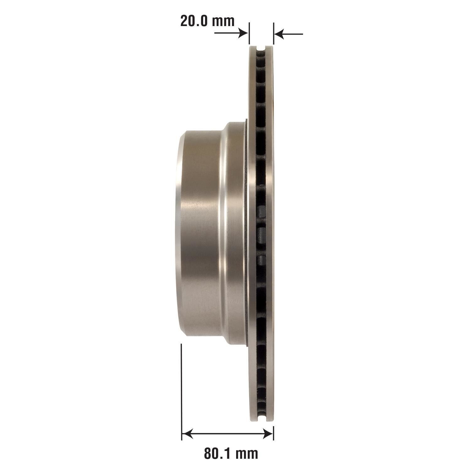 Duralast Disc Brake Rotor 73005