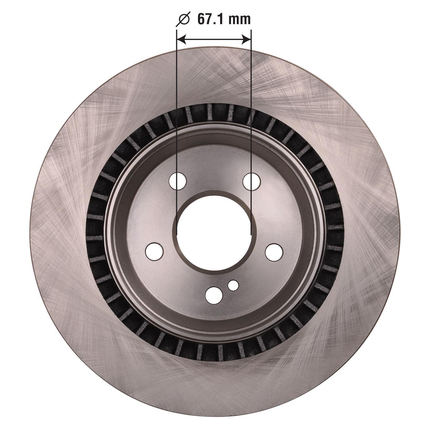 Duralast Disc Brake Rotor 76606