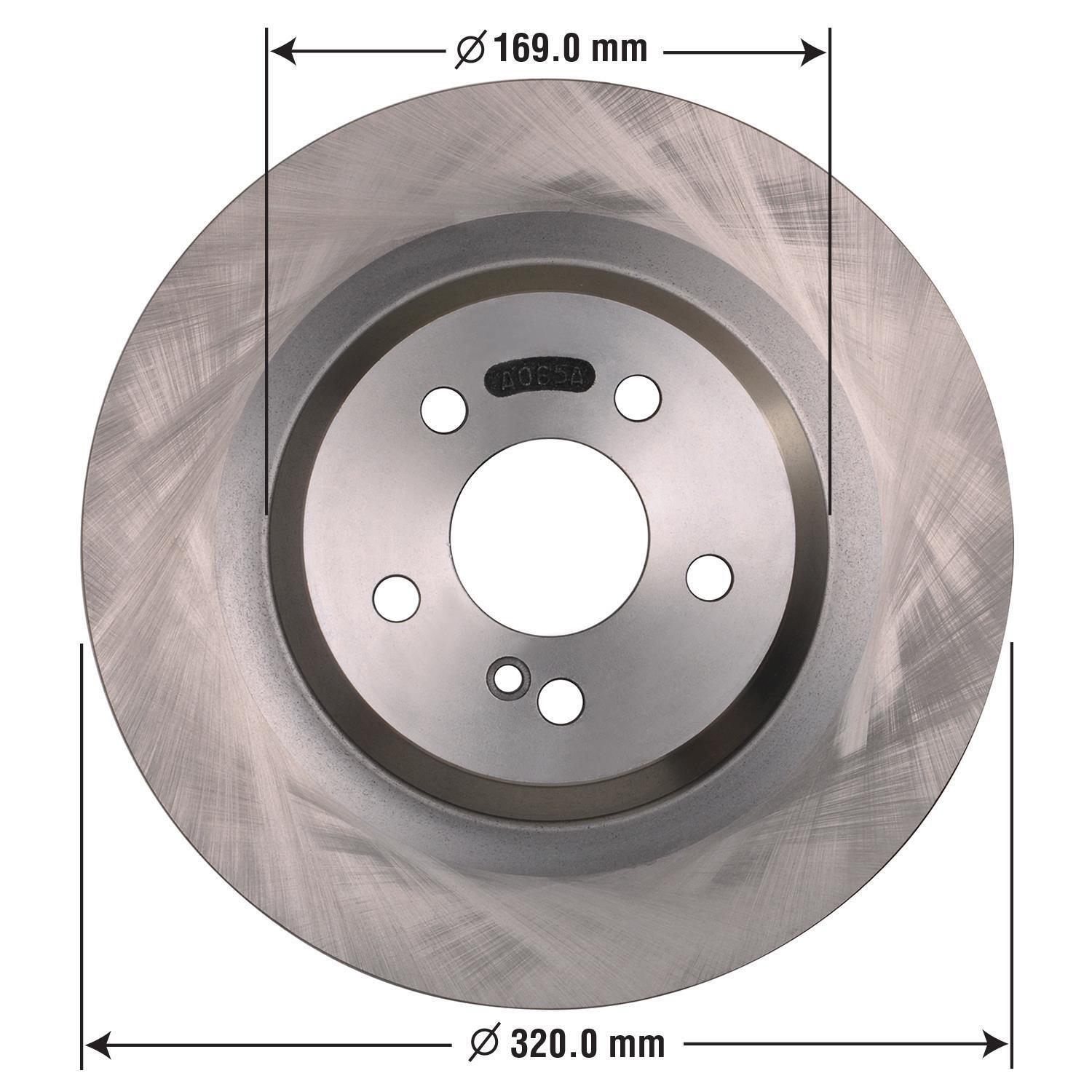 Duralast Disc Brake Rotor 76606