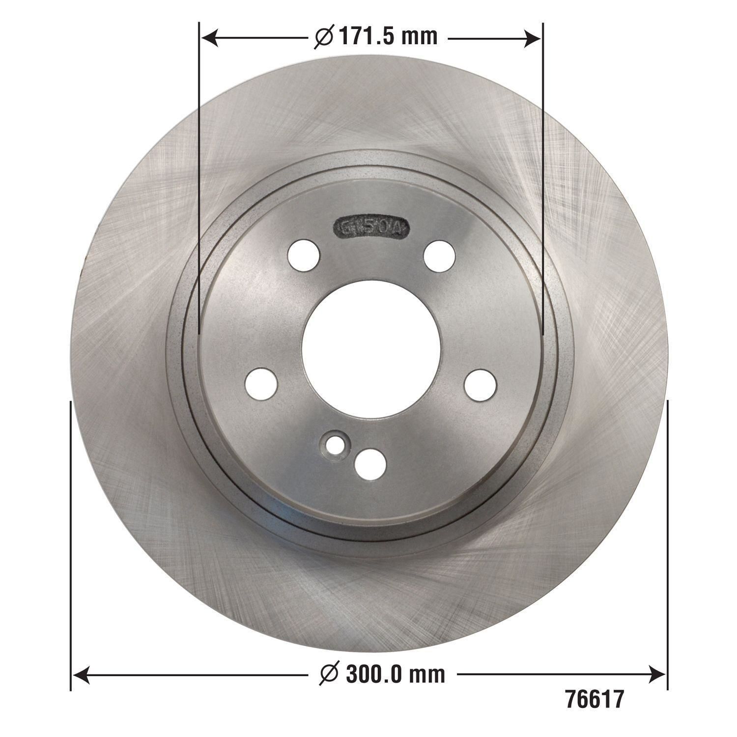 Duralast Brake Rotor 76617