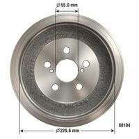 Duralast Brake Drum 80104