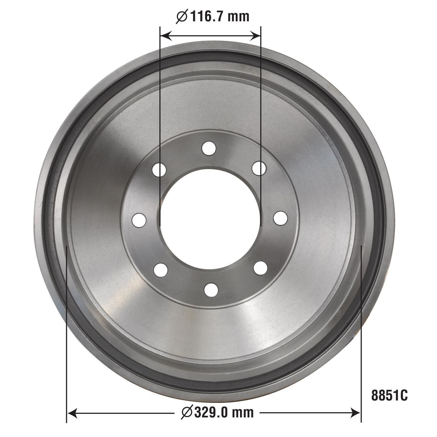 Duralast Brake Drum 8851C
