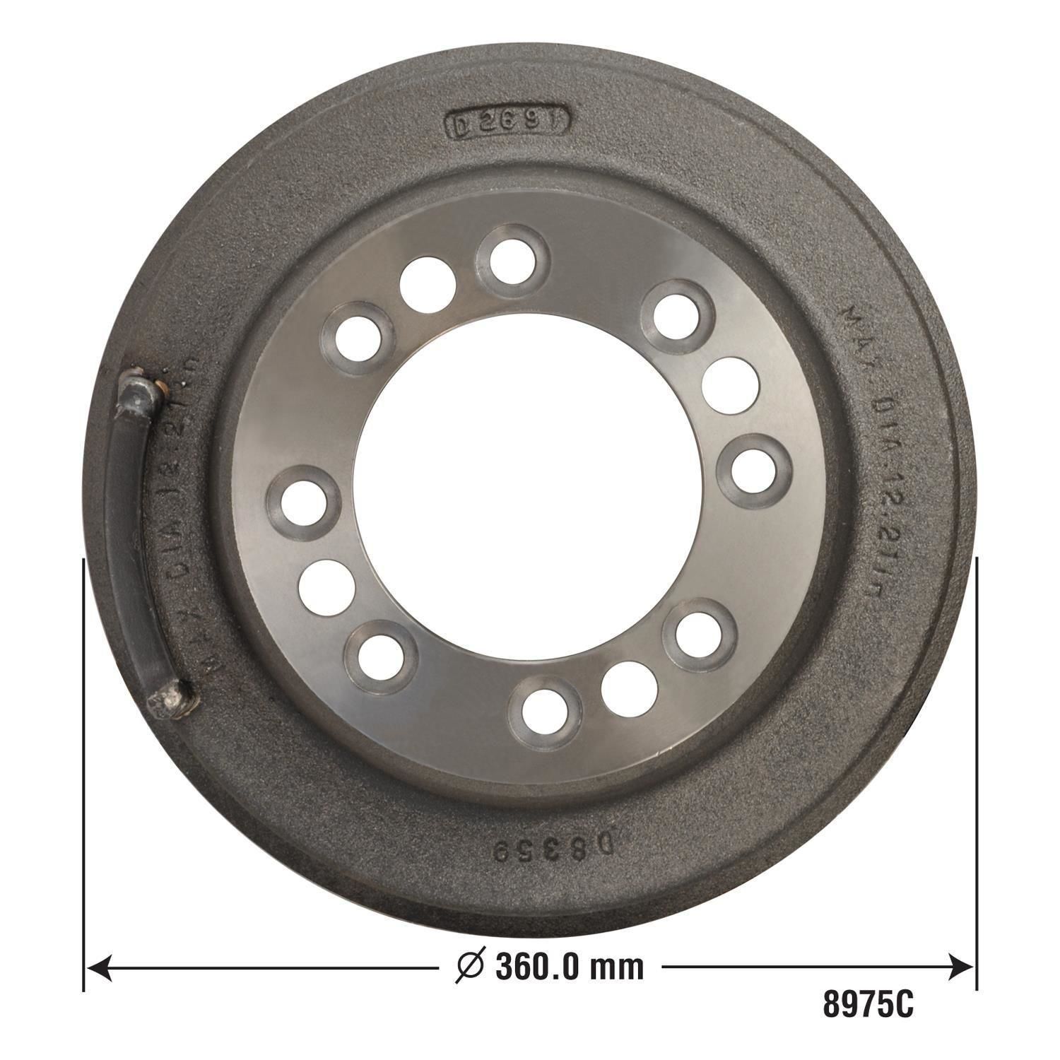 Duralast Brake Drum 8975C