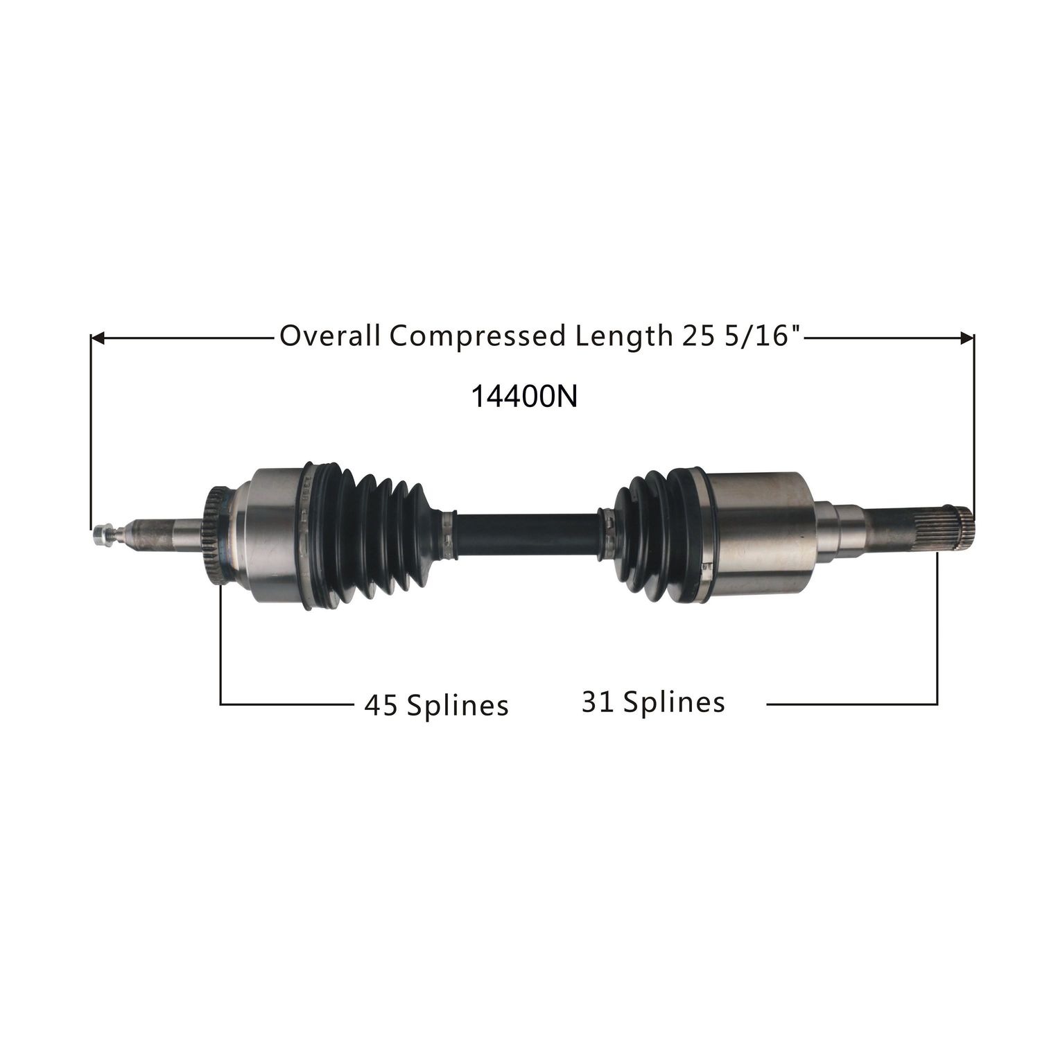 Duralast Gold CV Axle 14400N