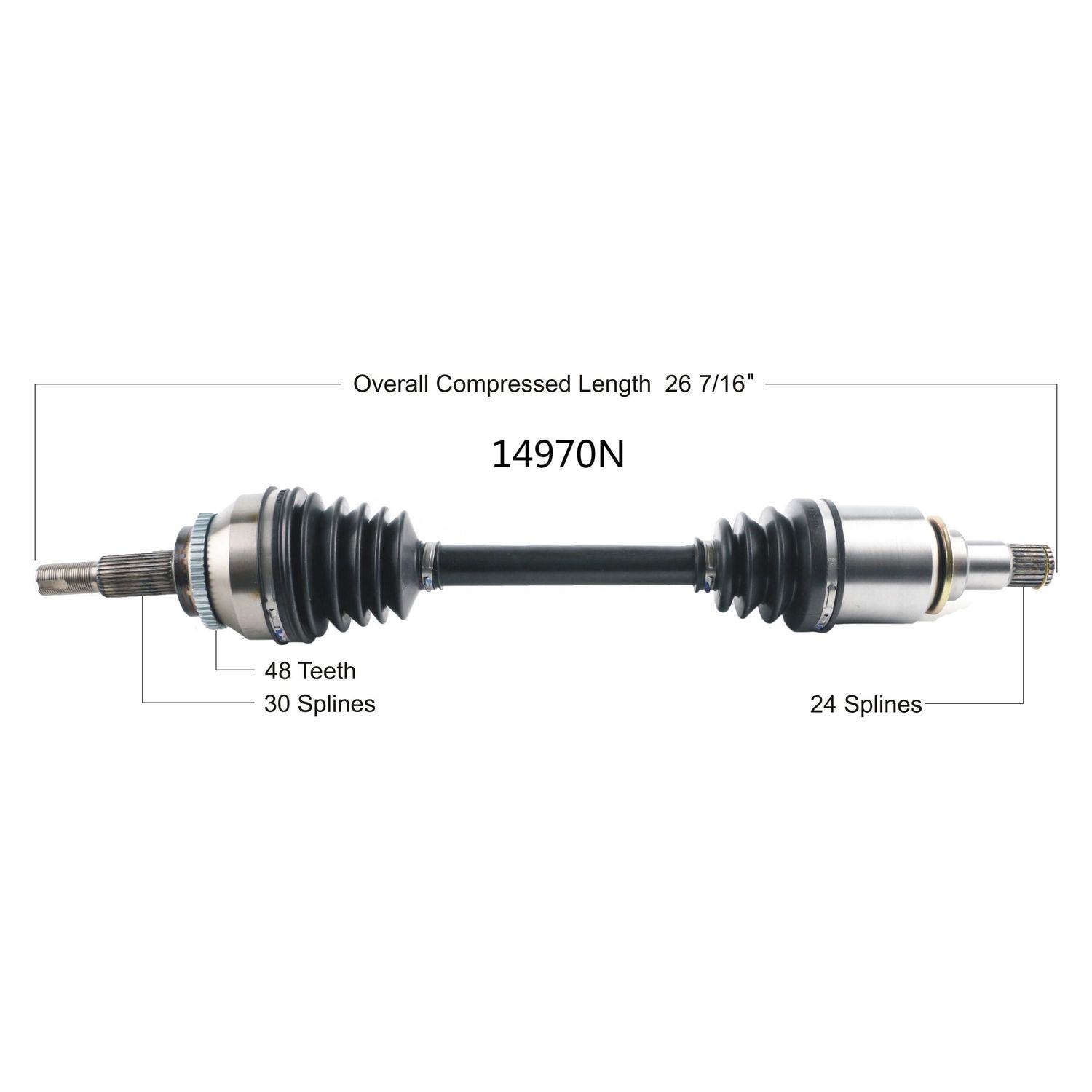 Duralast Gold CV Axle 14970N