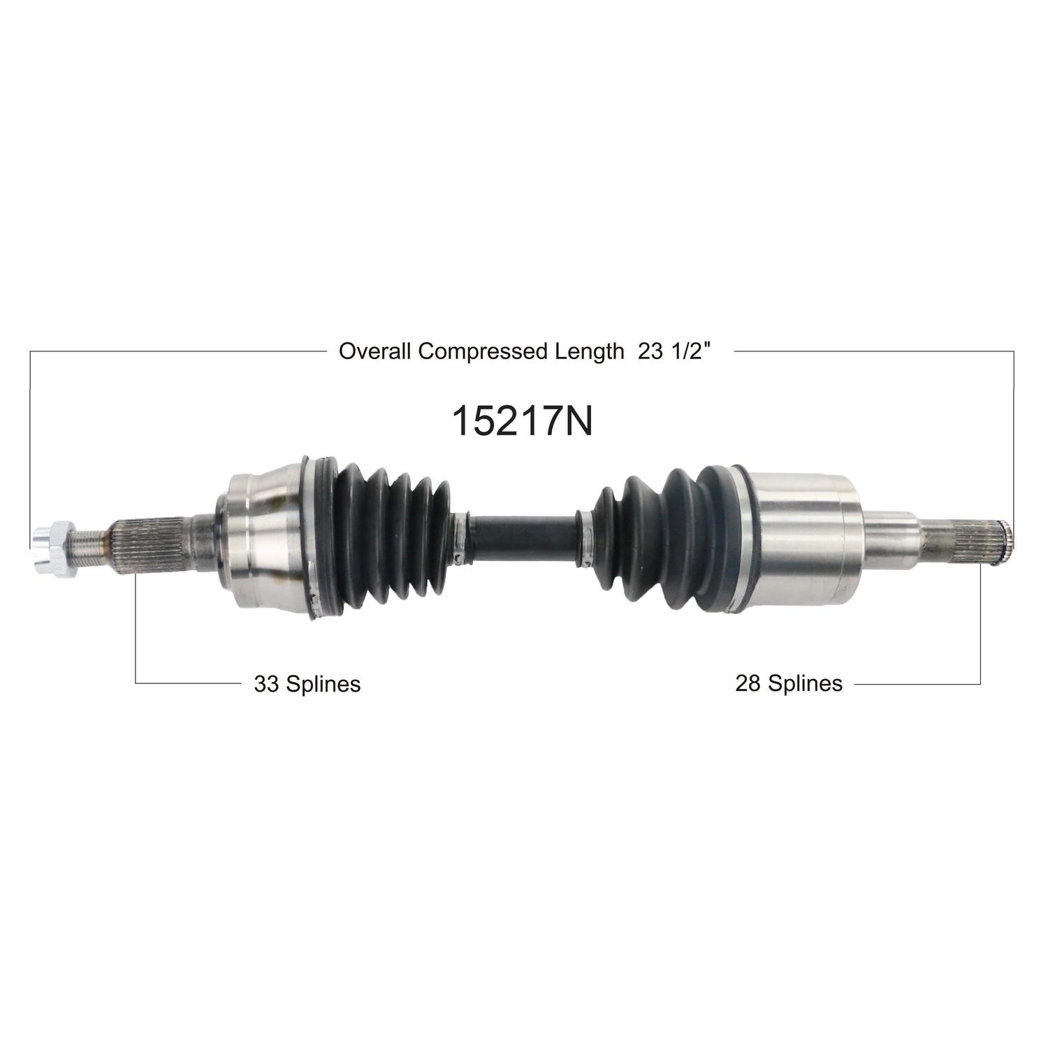 Duralast Gold CV Axle 15217N