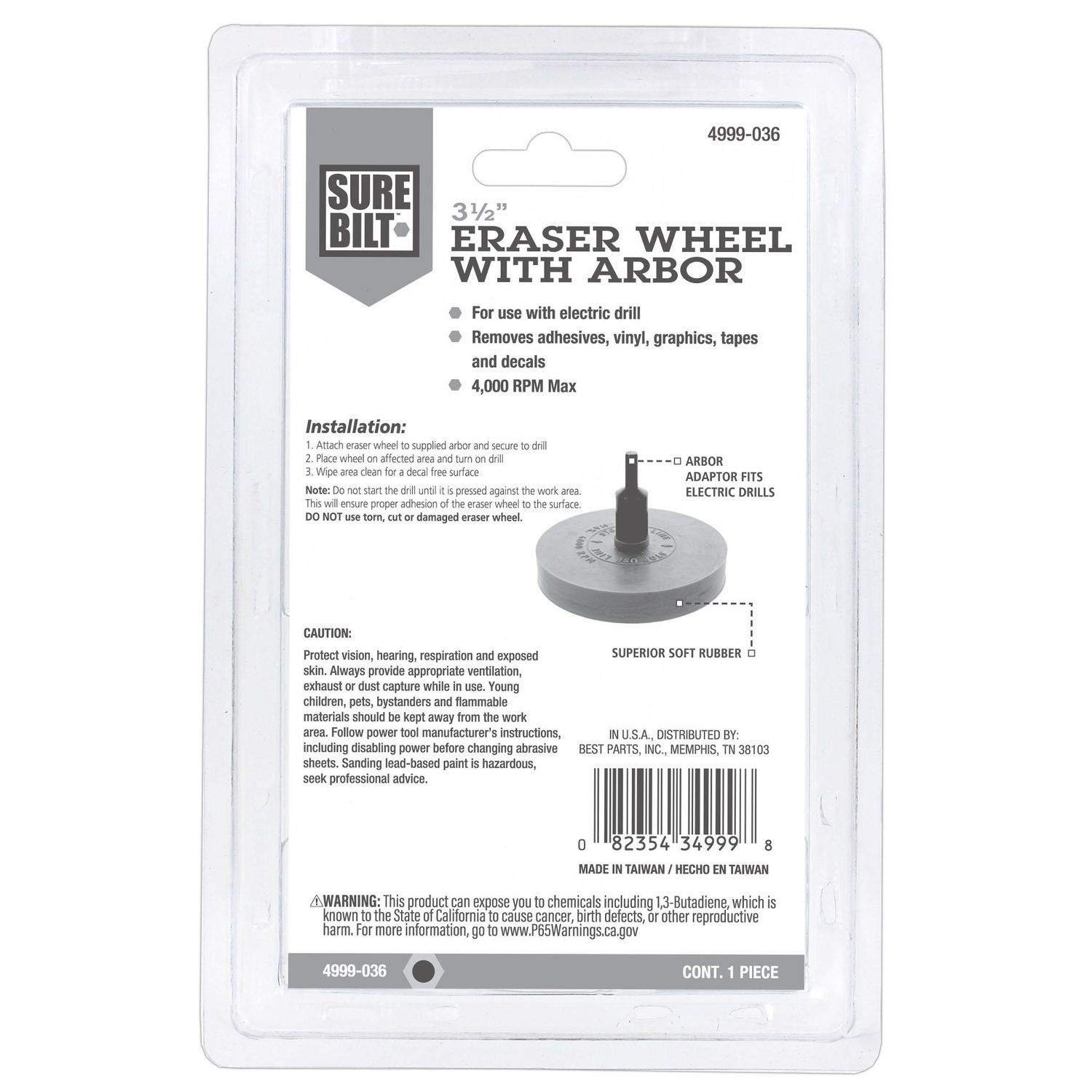 3M Adhesive Eraser Wheel 3612 - Advance Auto Parts