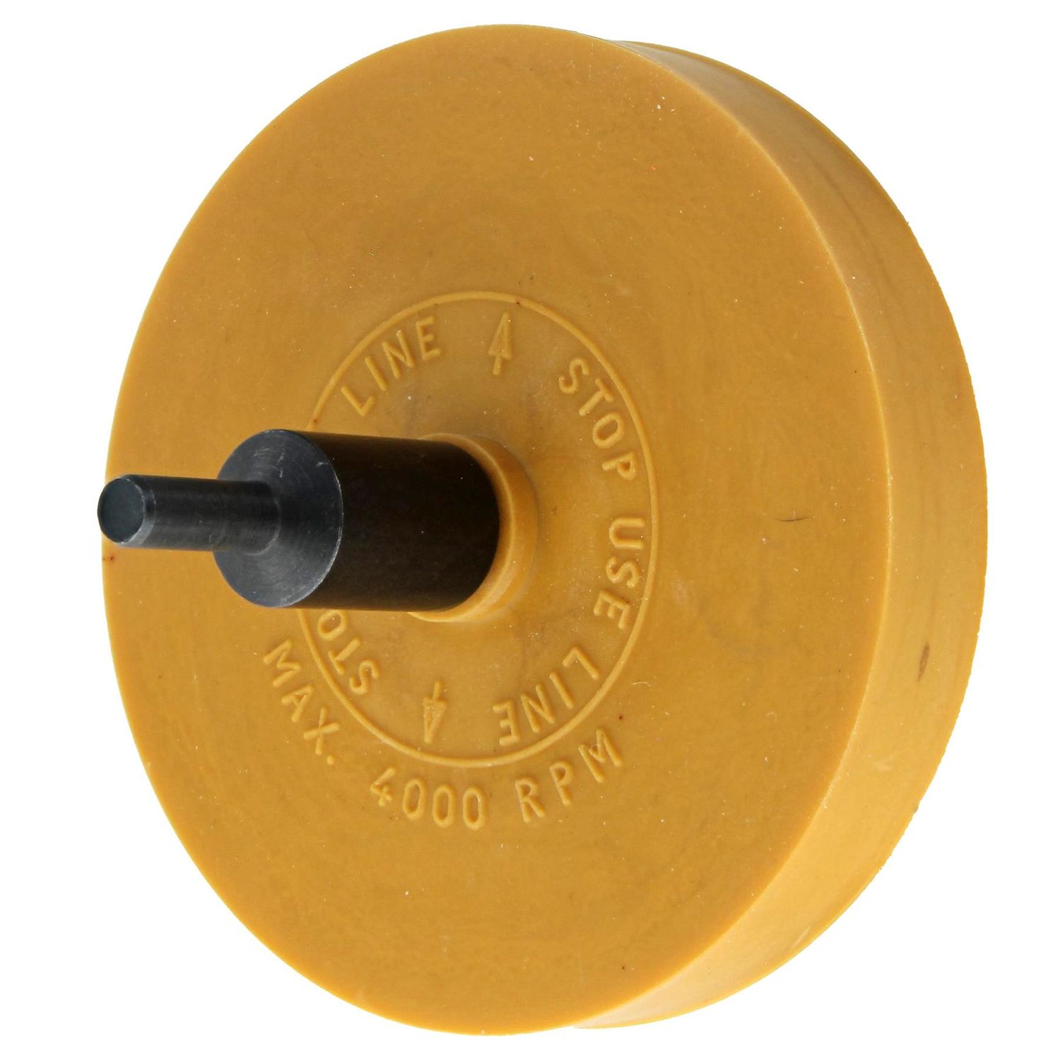 SureBilt 3 1/2 in. Eraser Wheel with Arbor