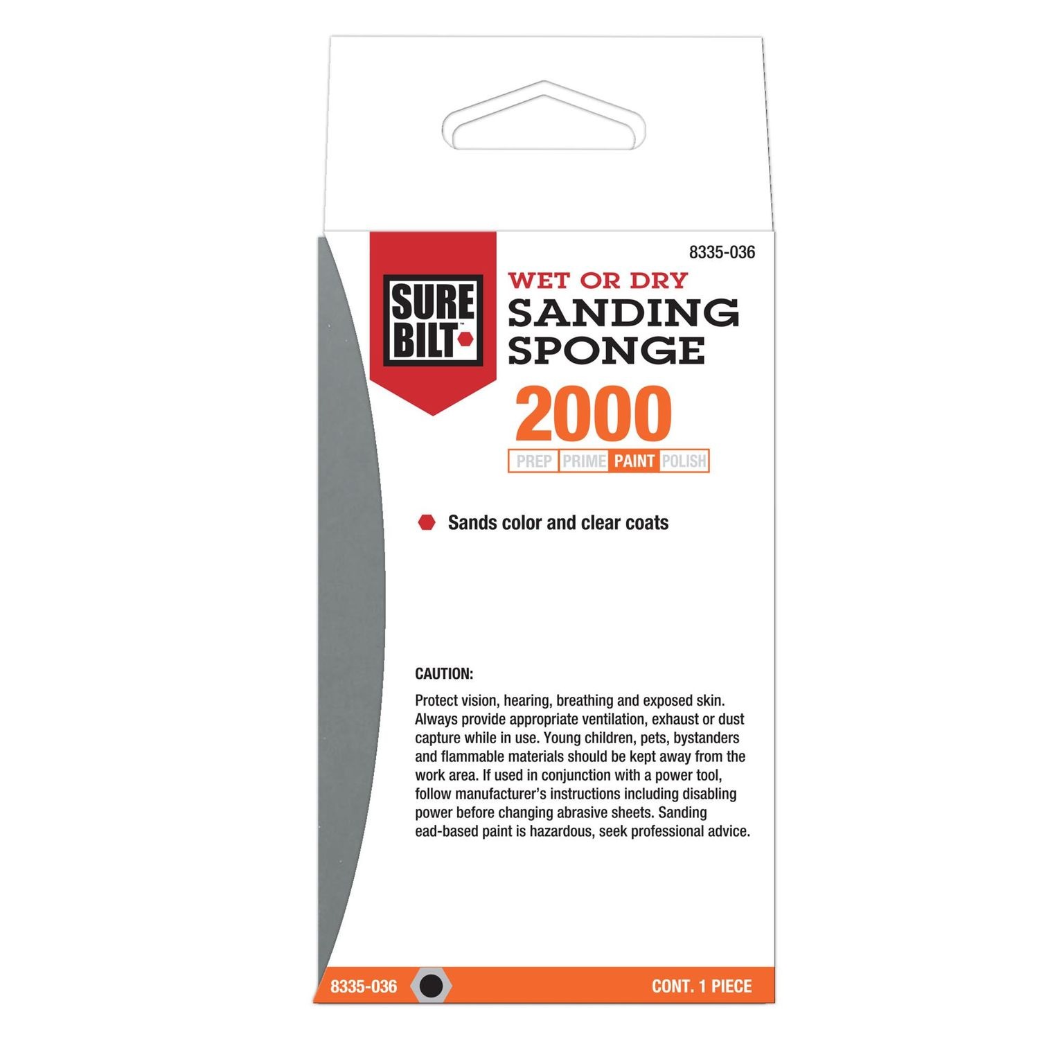 Sanding sponge P400 1pcs – HBC System