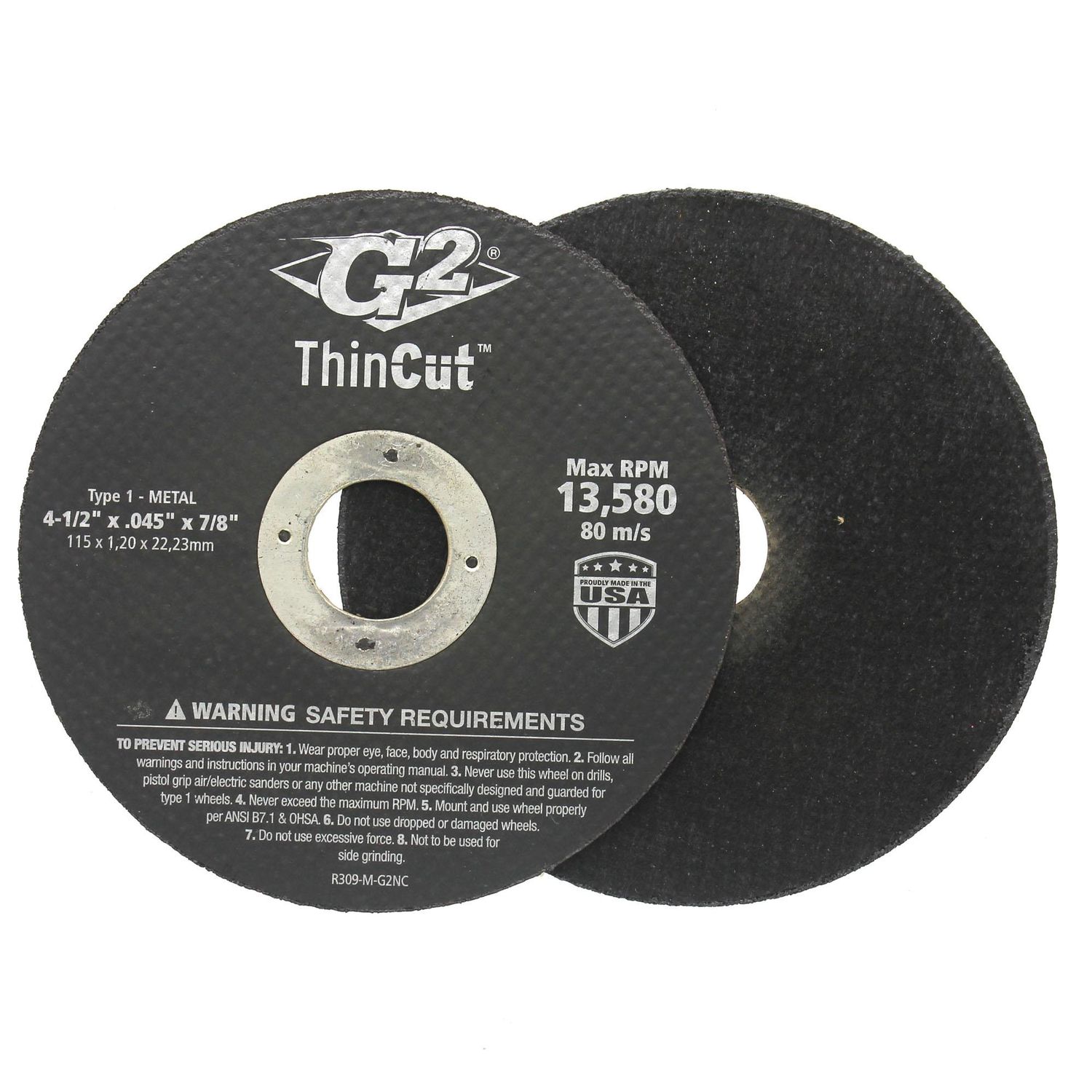 BeHappy Cut Off Wheels 50 Packs, 4-1/2" Cutting Wheels, Cut - View #13