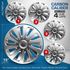 15 inch deals hubcaps autozone