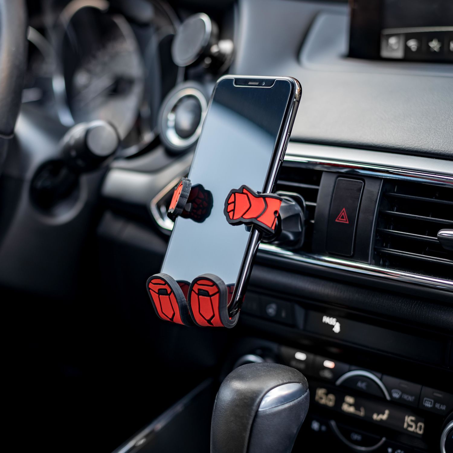 Autozone shop phone holder