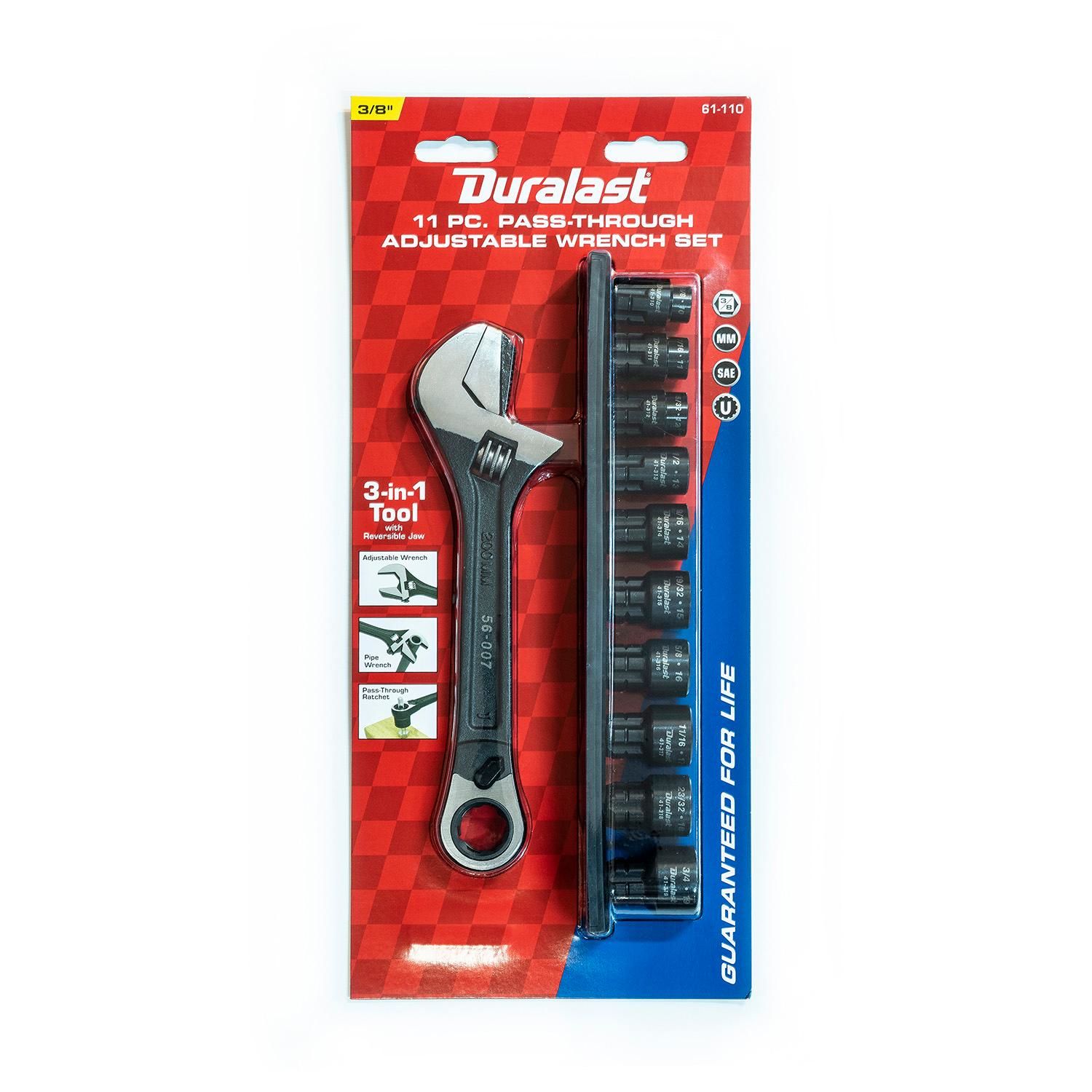 Duralast pass through on sale socket set