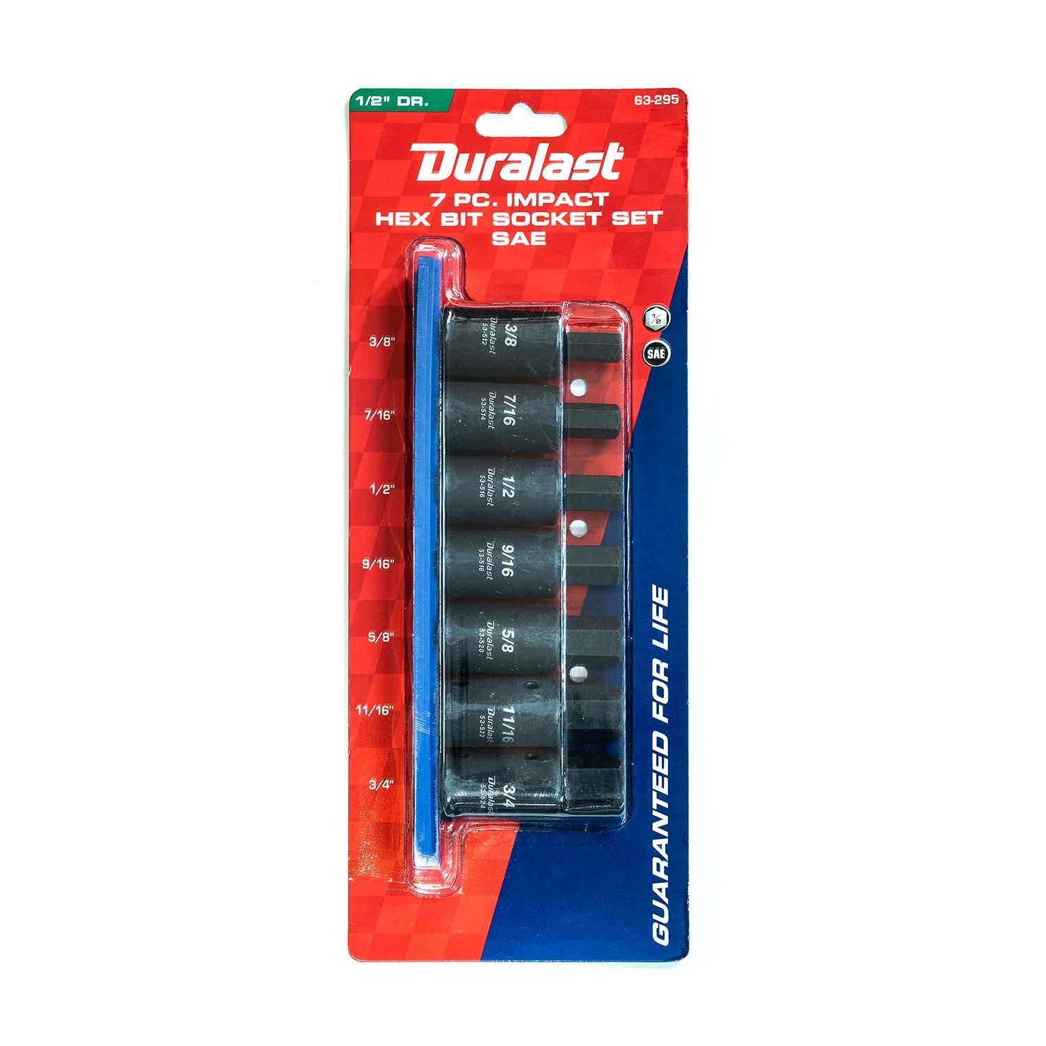 Duralast impact deals socket set