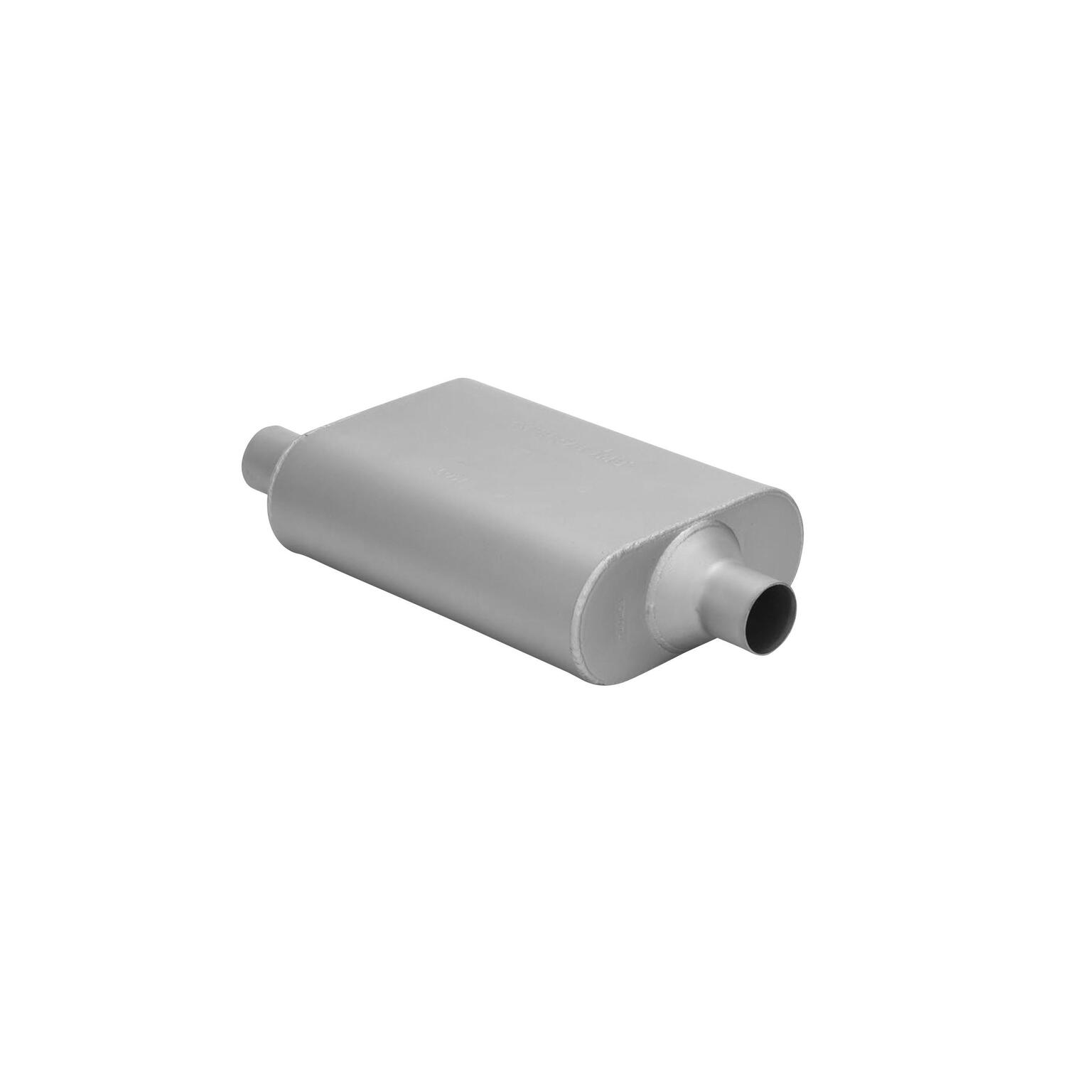 Cherry Bomb 2in Offset Inlet and Center Outlet Turbo PRO Exhaust Muffler