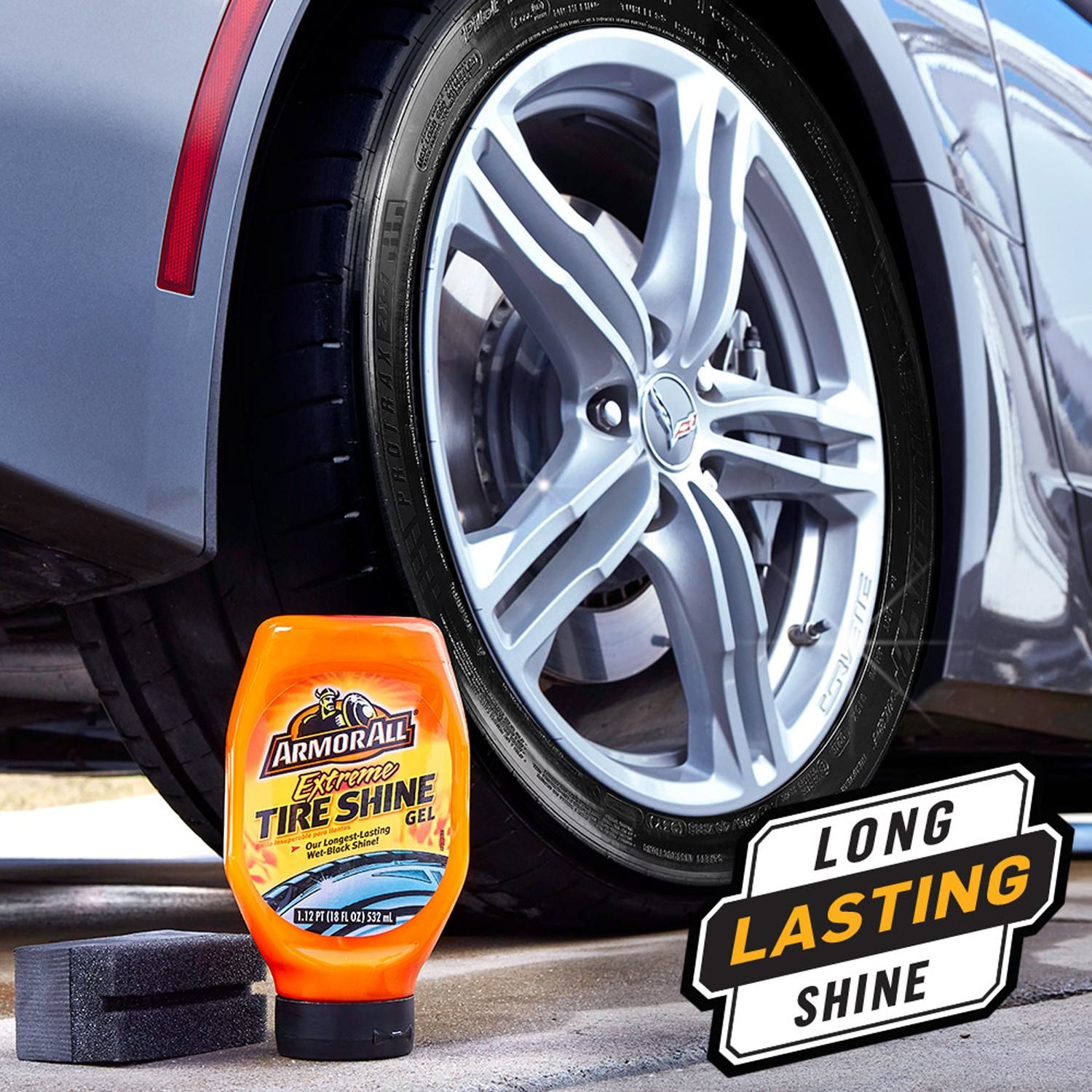  Armor All Extreme Tire Shine Spray, Tire Shine for