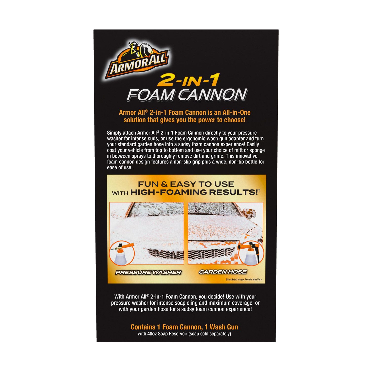 Armor All® 2-in-1 Foam Cannon Kit, 1 ct - Kroger