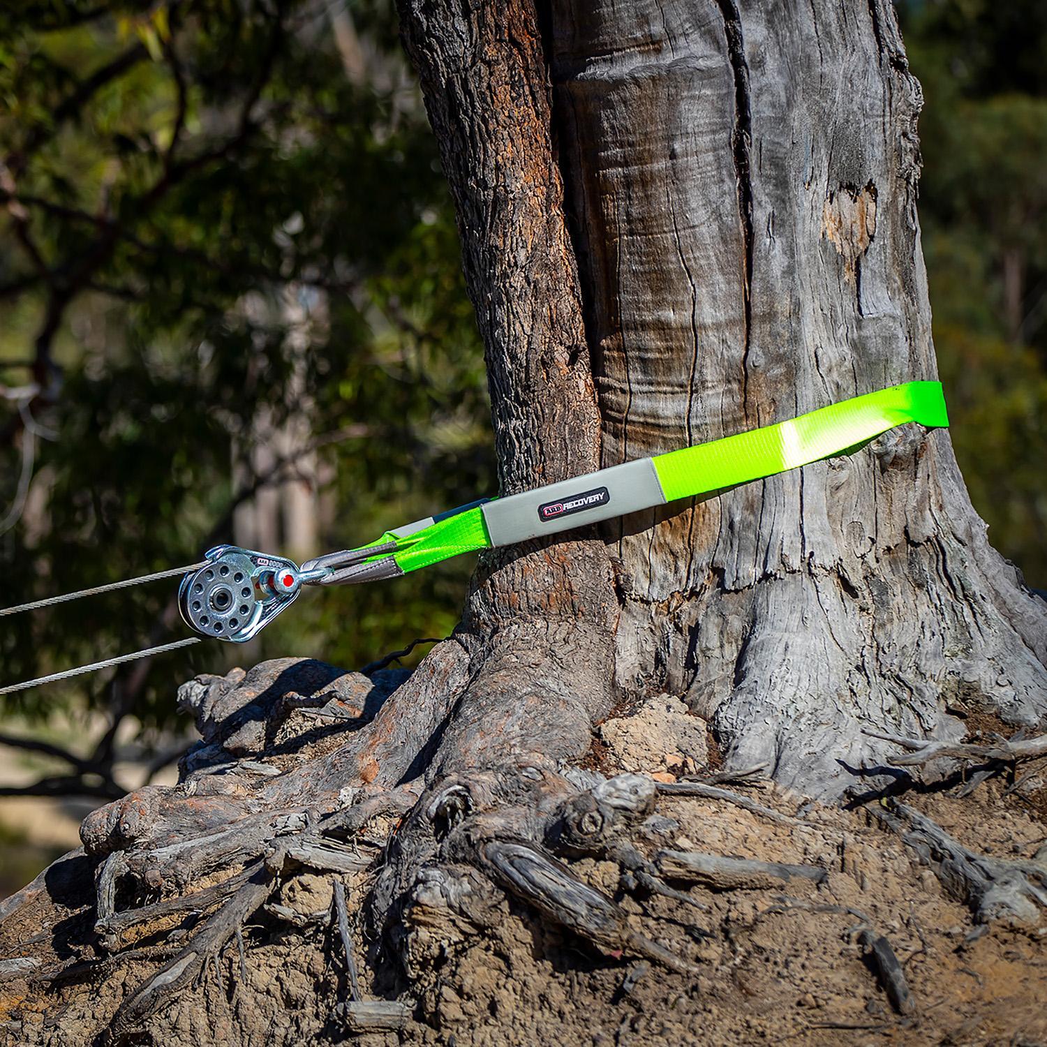 NIXFACE Tree Saver Strap Night Glow Design 3" X8' (36,000lbs Break - View #10