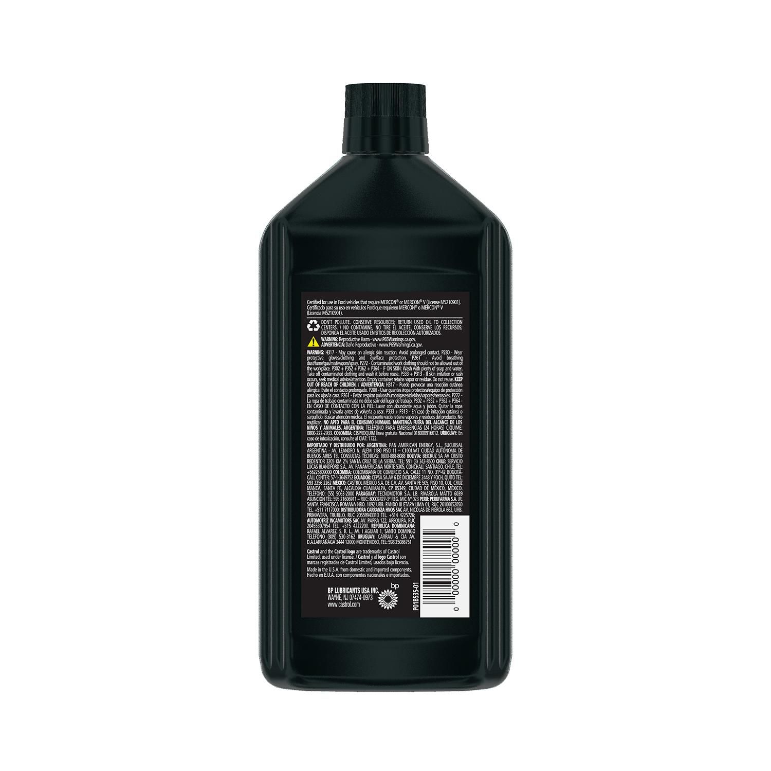 Valvoline Mercon V Conventional Automatic Transmission Fluid (ATF