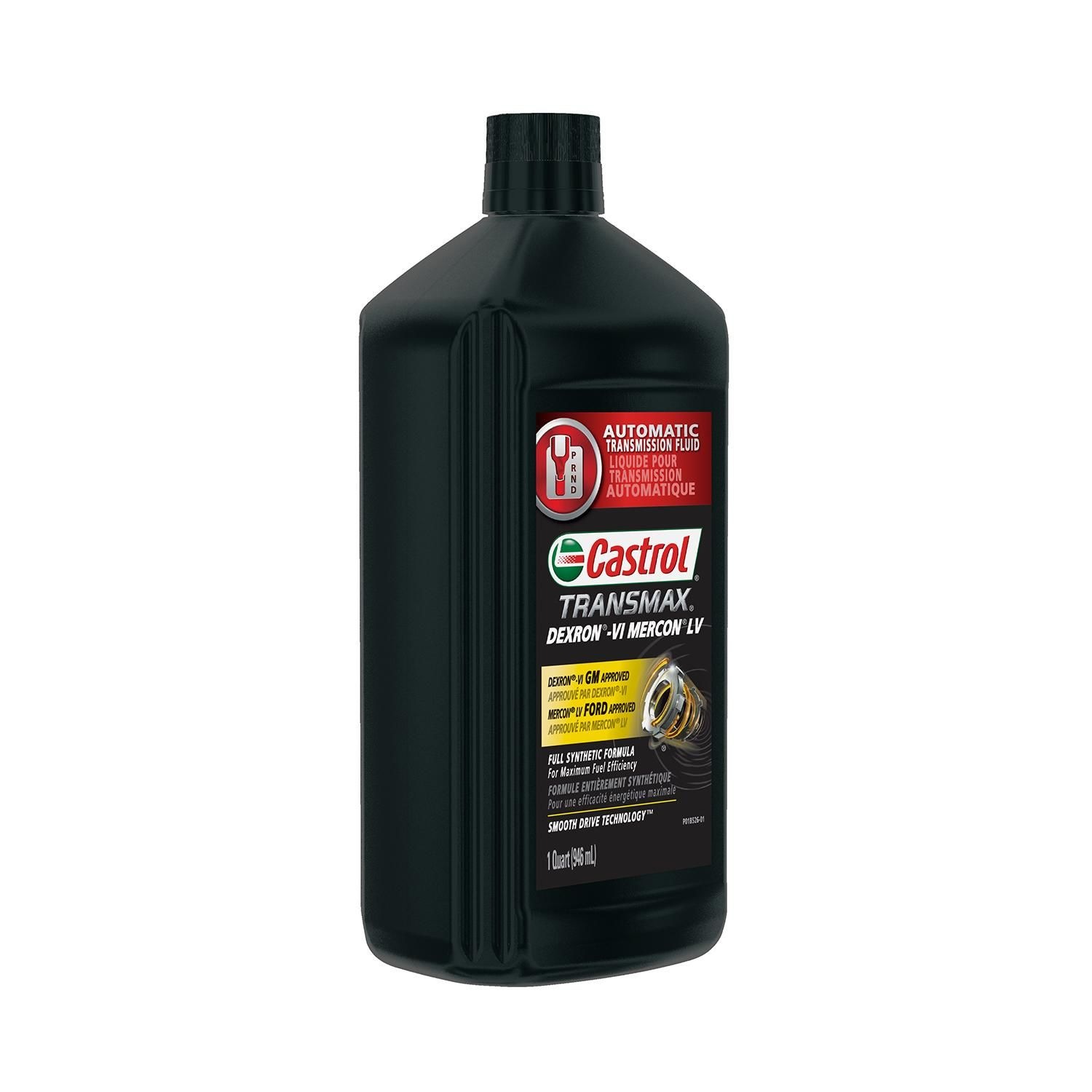 Castrol Transmax Dexron VI Mercon LV Automatic Transmission Fluid 1 Quart