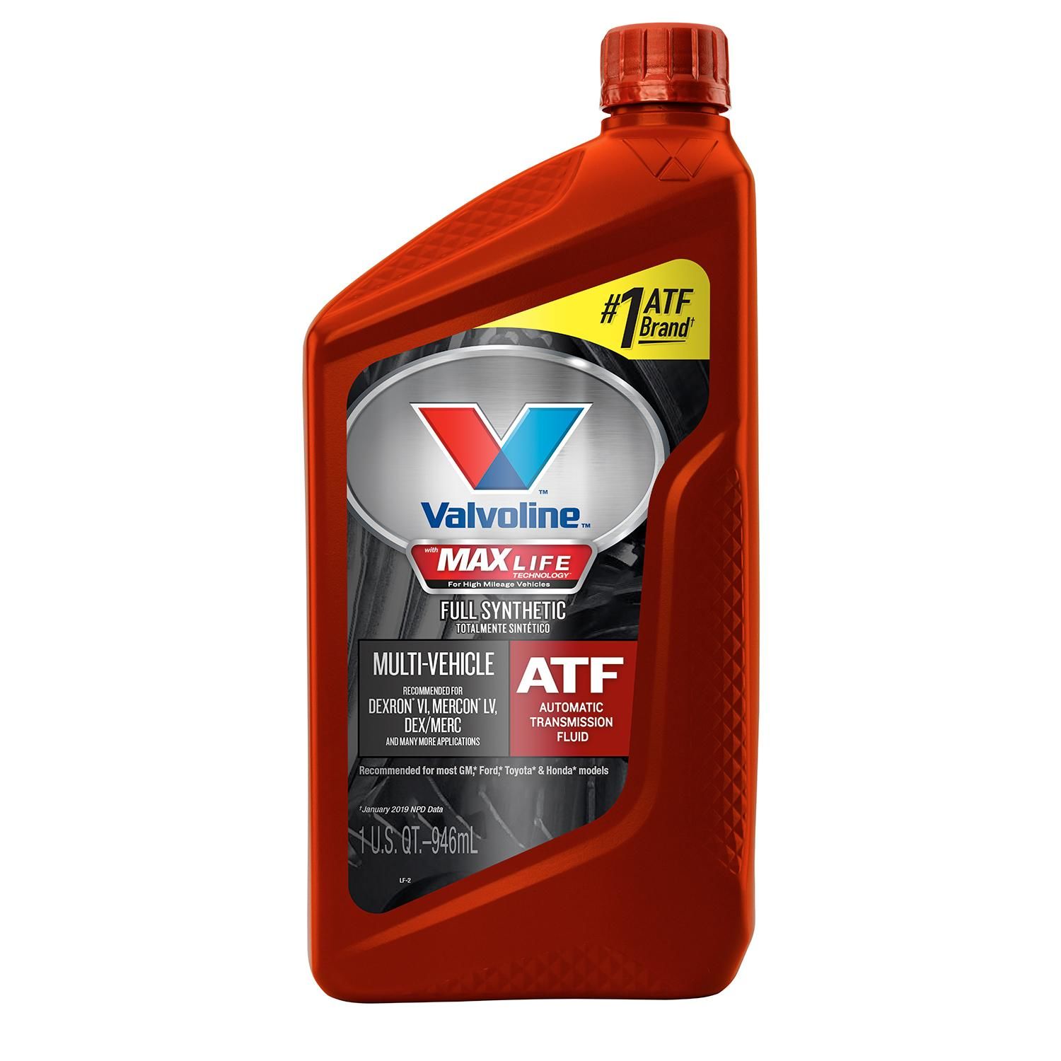 Valvoline Multi-Vehicle Full Synthetic Automatic Transmission Fluid 5 Gallon