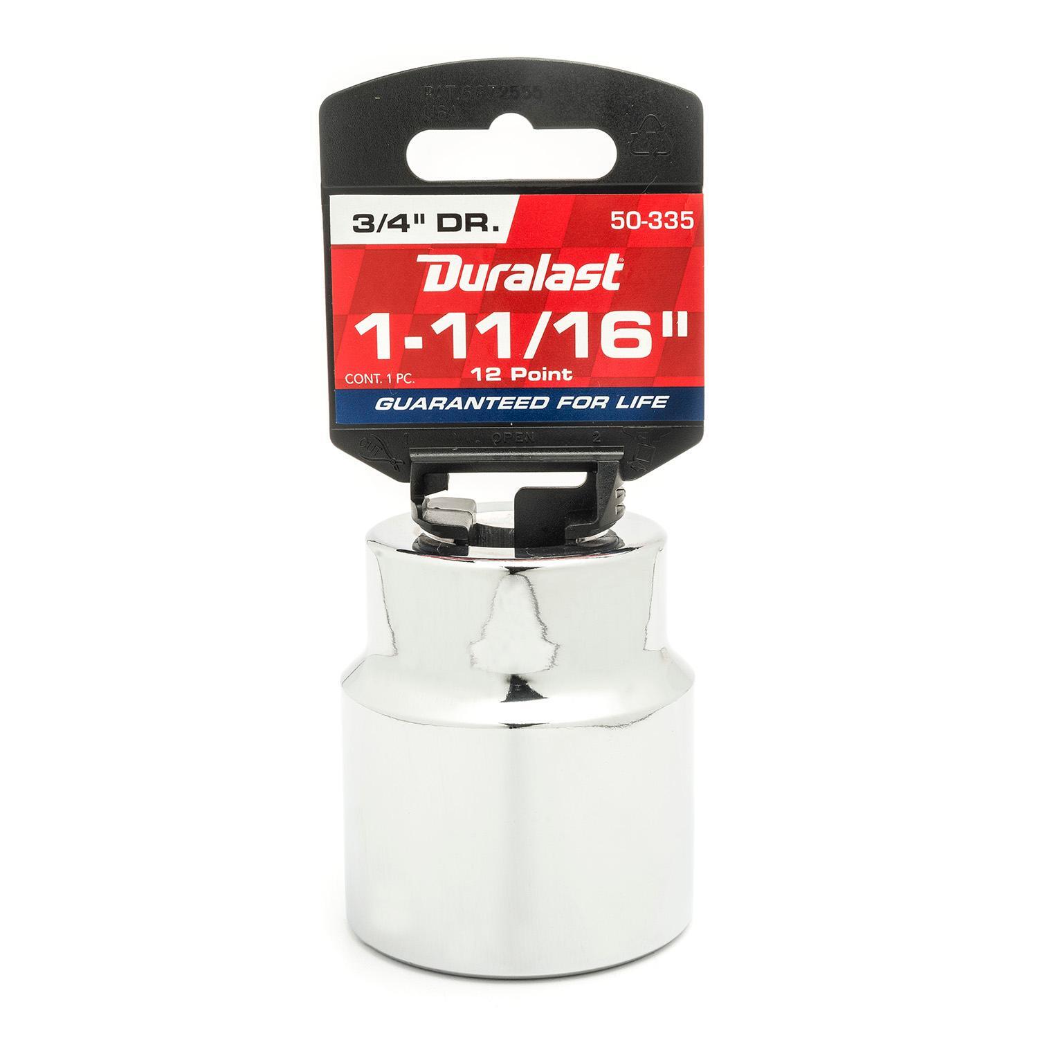 Duralast 3/4in Drive 1 11/16in Socket