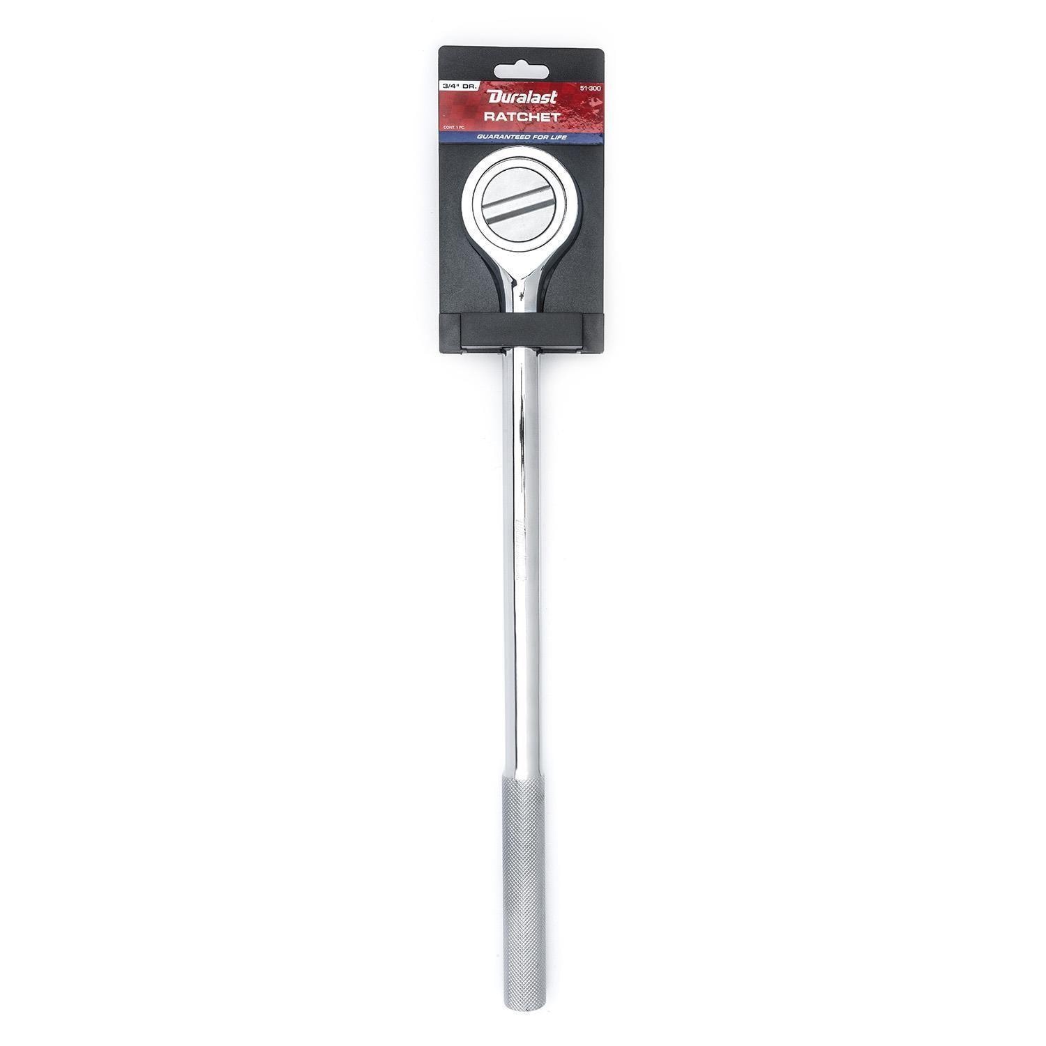 Duralast 3/4in Drive Round Head Ratchet