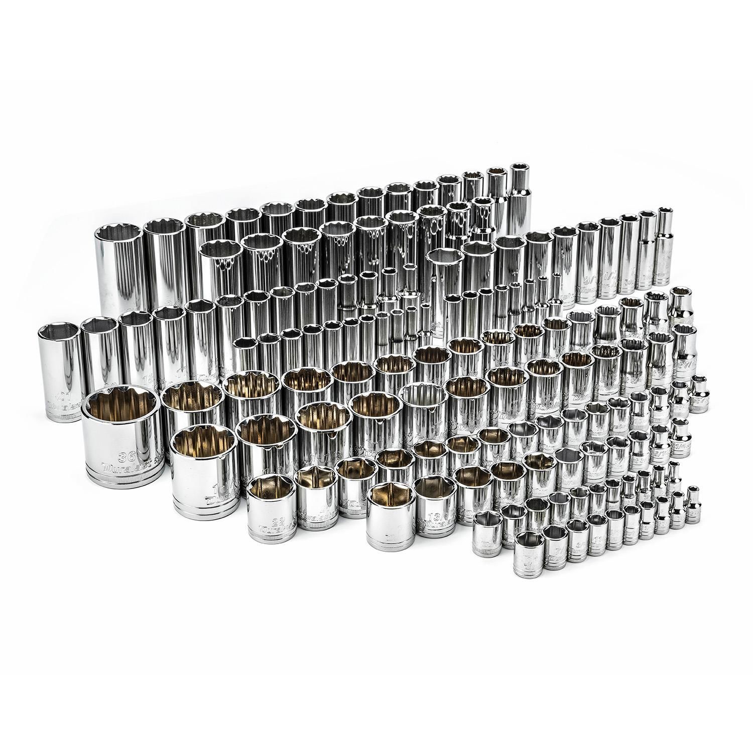 Duralast 1/4in, 3/8in and 1/2in Drive Mechanics Tool Set 335 Piece