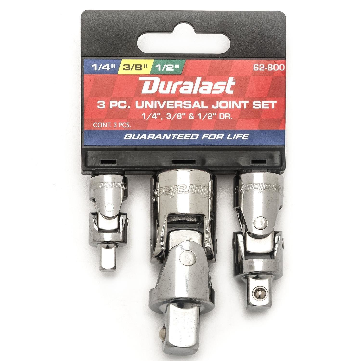 Duralast UJoint Socket Set 3 Piece