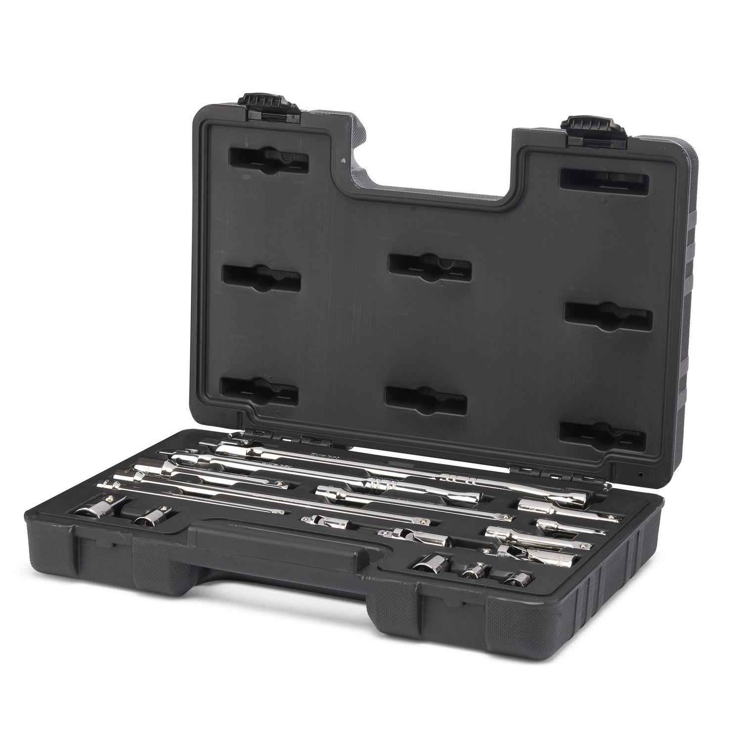 Duralast 1/4in, 3/8in 1/2in Drive Accessory Set, 17 Piece