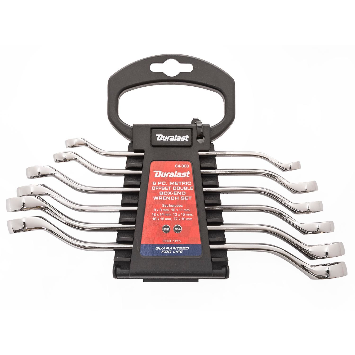 Duralast Metric Double Box-End Wrench Set 6 Piece