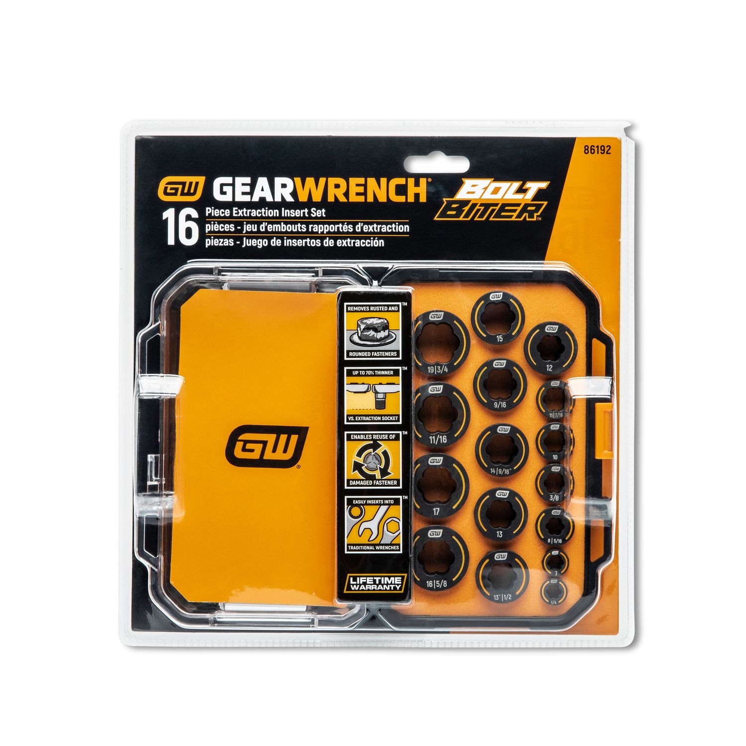 GearWrench Metric Wrench Insert Set 5 Piece