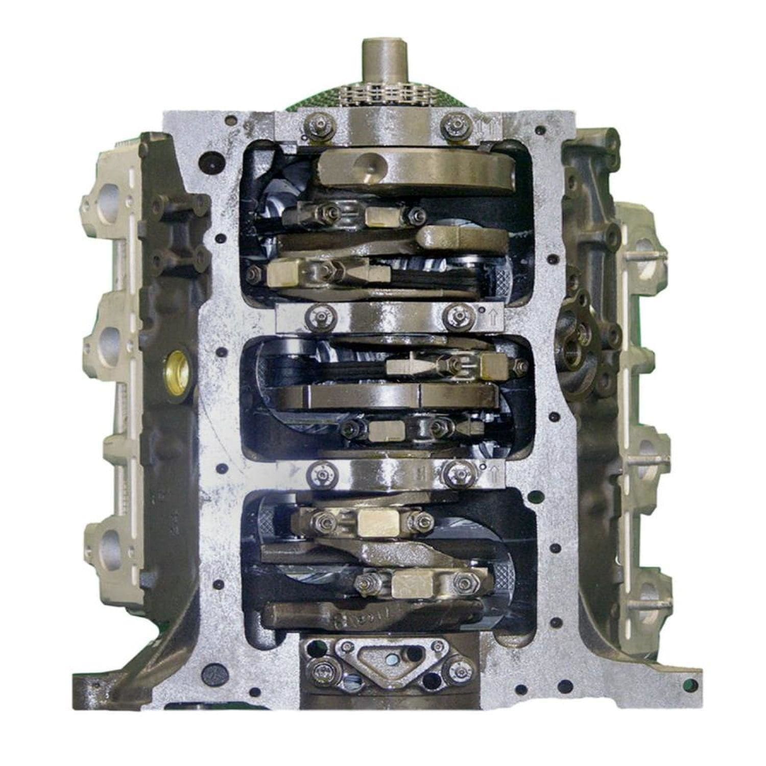 NuTech Remanufactured Long Block Engine DCWF