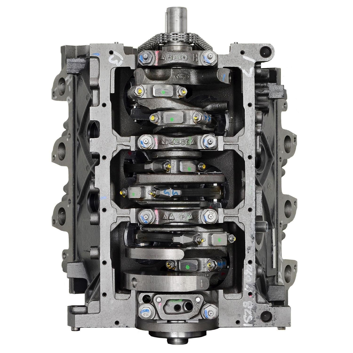 NuTech Remanufactured Long Block Engine DFXY