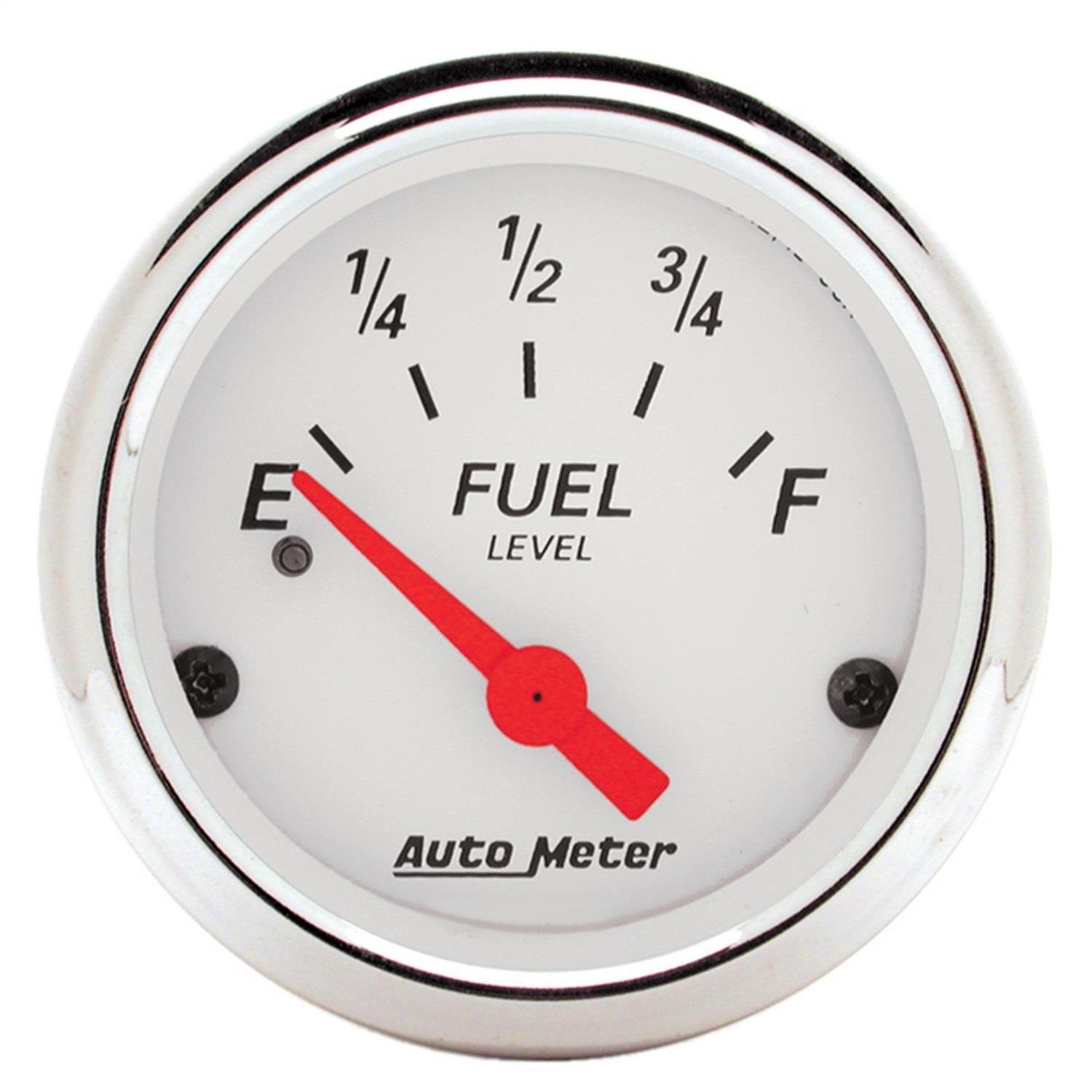 AutoMeter Arctic White 3 1/8in and 2 1/16in Mechanical Multiple Gauge ...