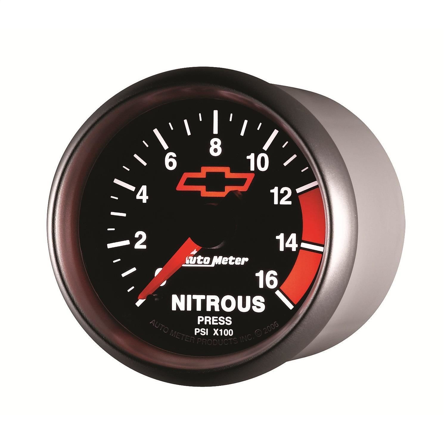 AutoMeter Black 2 1/16in 0-1600 PSI Digital Nitrous Pressure Gauge