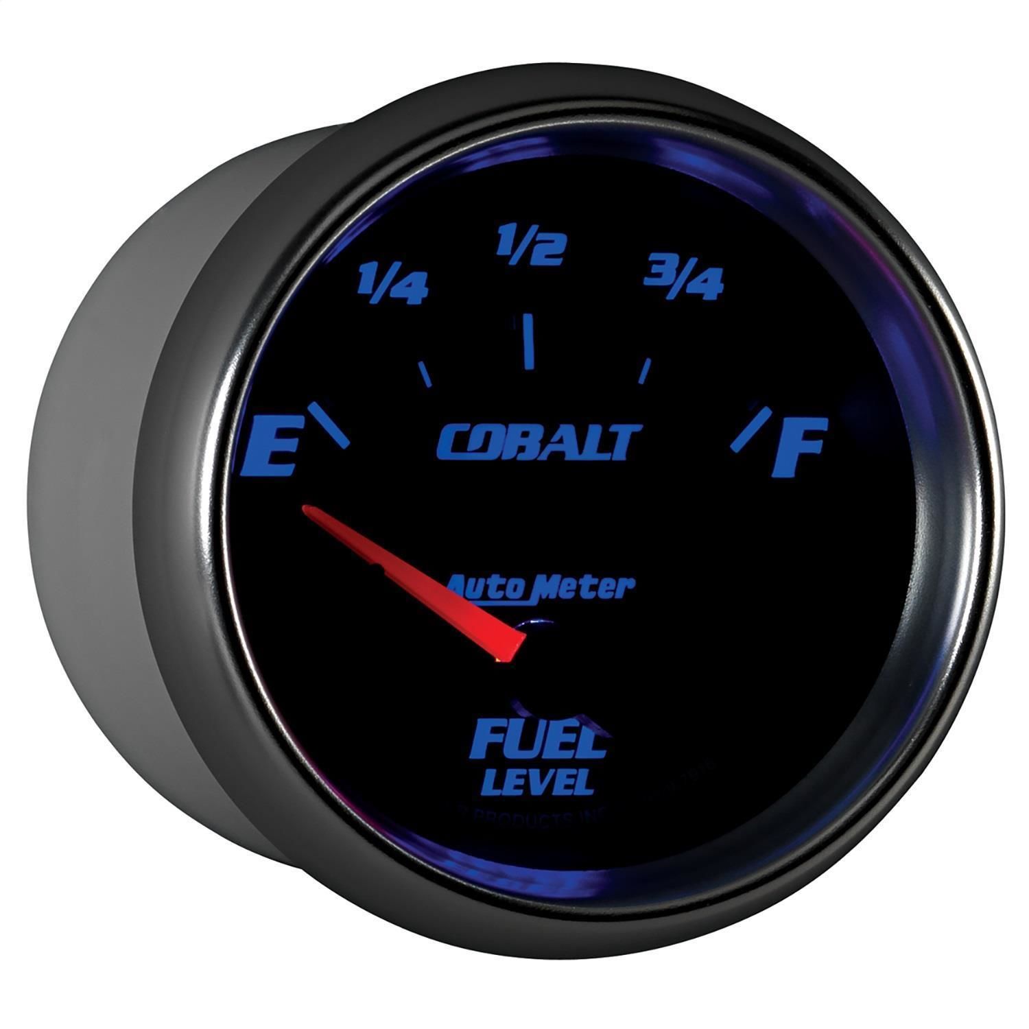 AutoMeter 2 5/8in 24033 Ohms Cobalt AirCore Fuel Level Gauge
