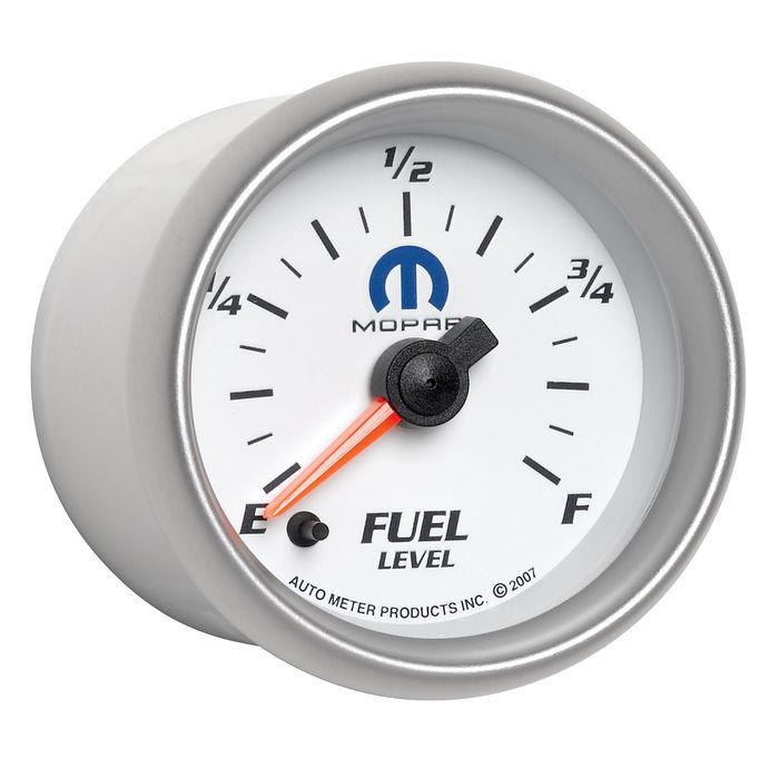 AutoMeter White 2 1/16in 0280 Ohms Programmable Mopar Stepper Motor