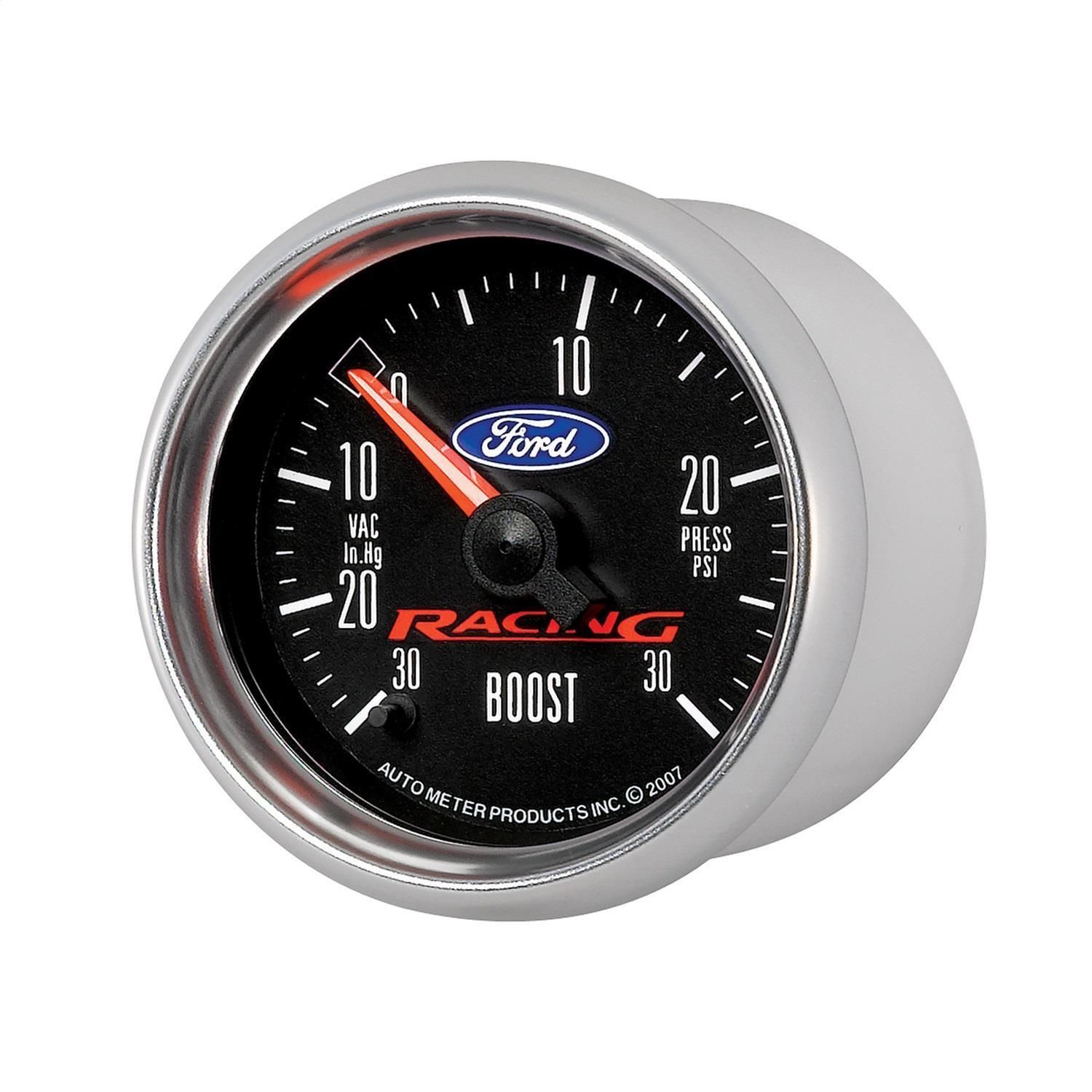 AutoMeter 2 1/16in 0-30 IN HG-30 PSI Digital Stepper Motor Ford Racing ...