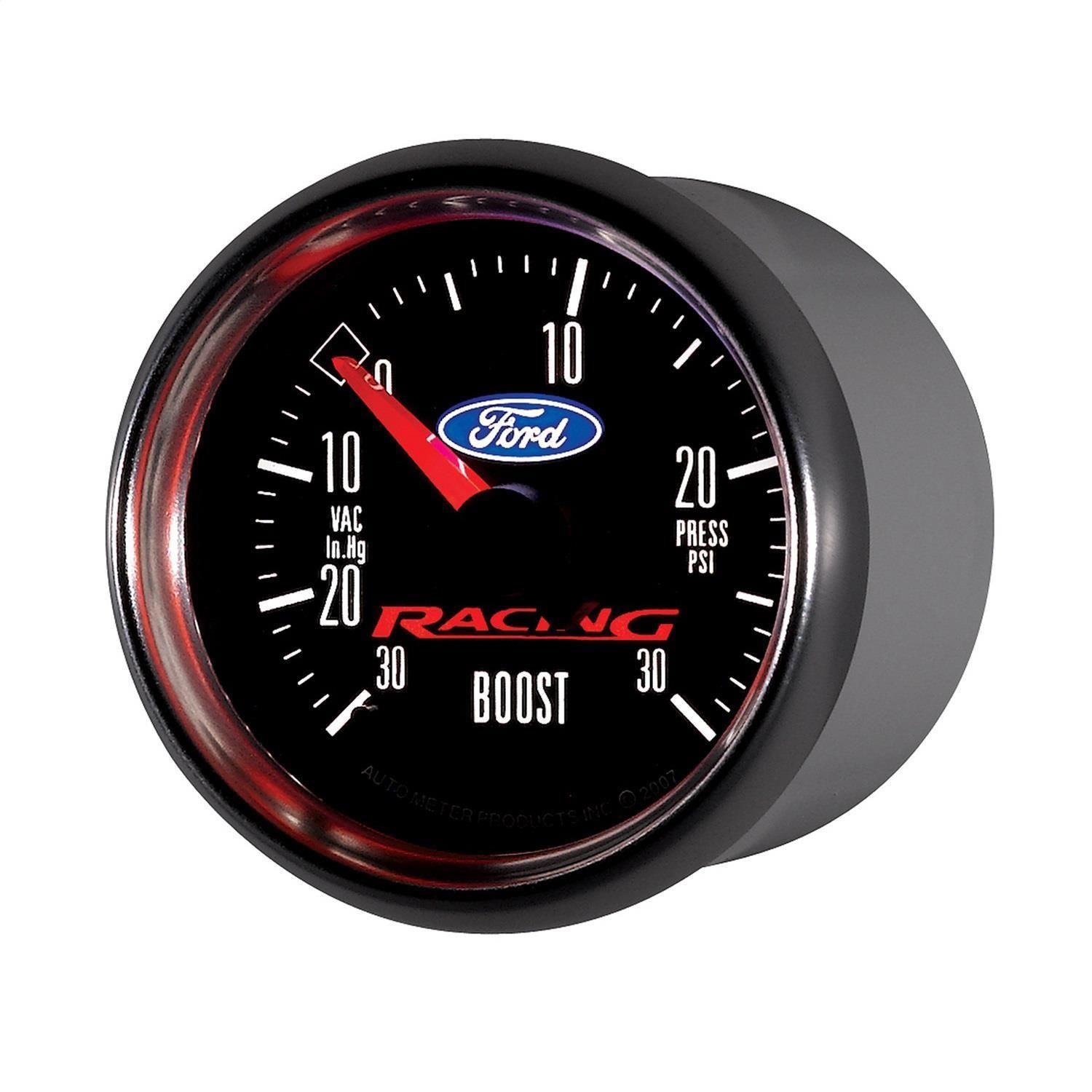 AutoMeter 2 1/16in 0-30 IN HG-30 PSI Digital Stepper Motor Ford Racing ...