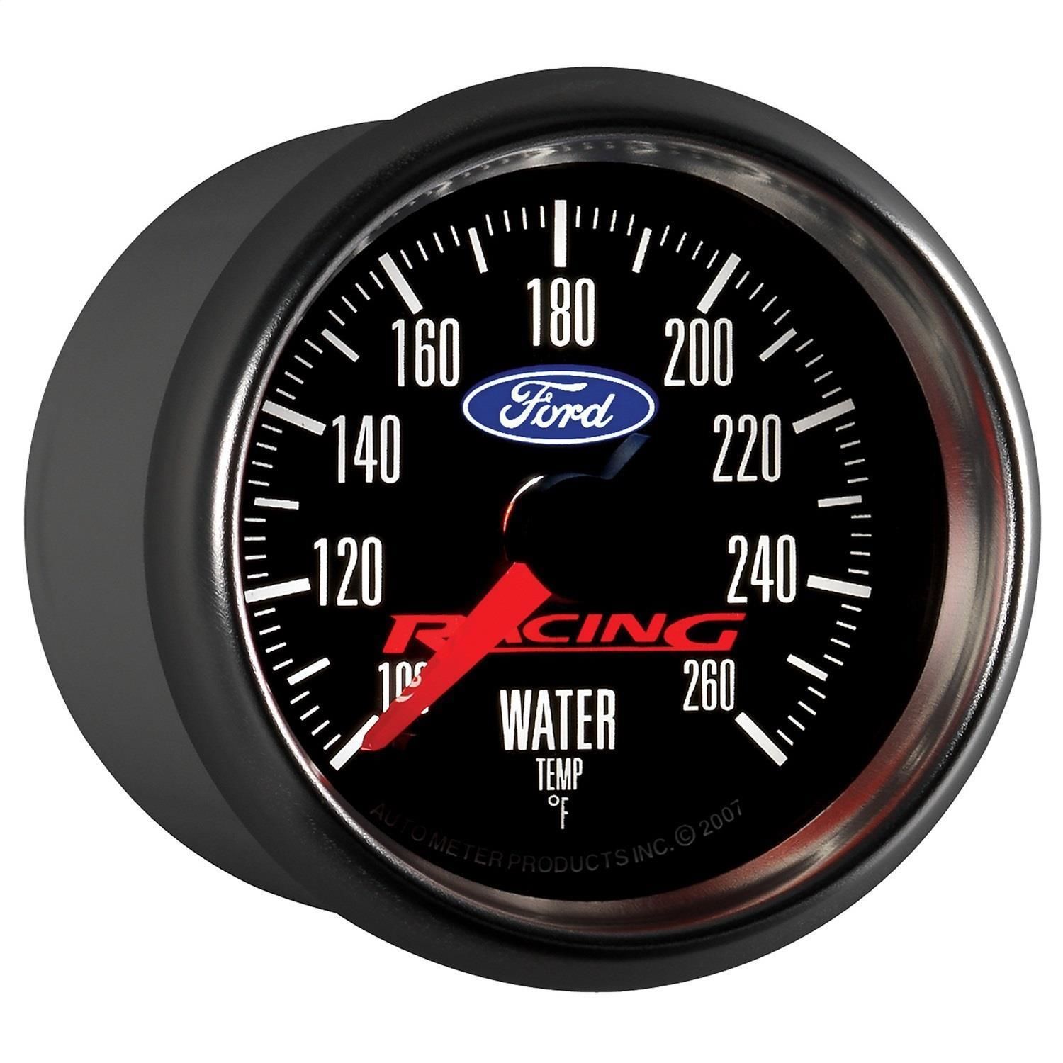 AutoMeter 2 1/16in 100260 Degree Ford Racing Digital Water Temperature