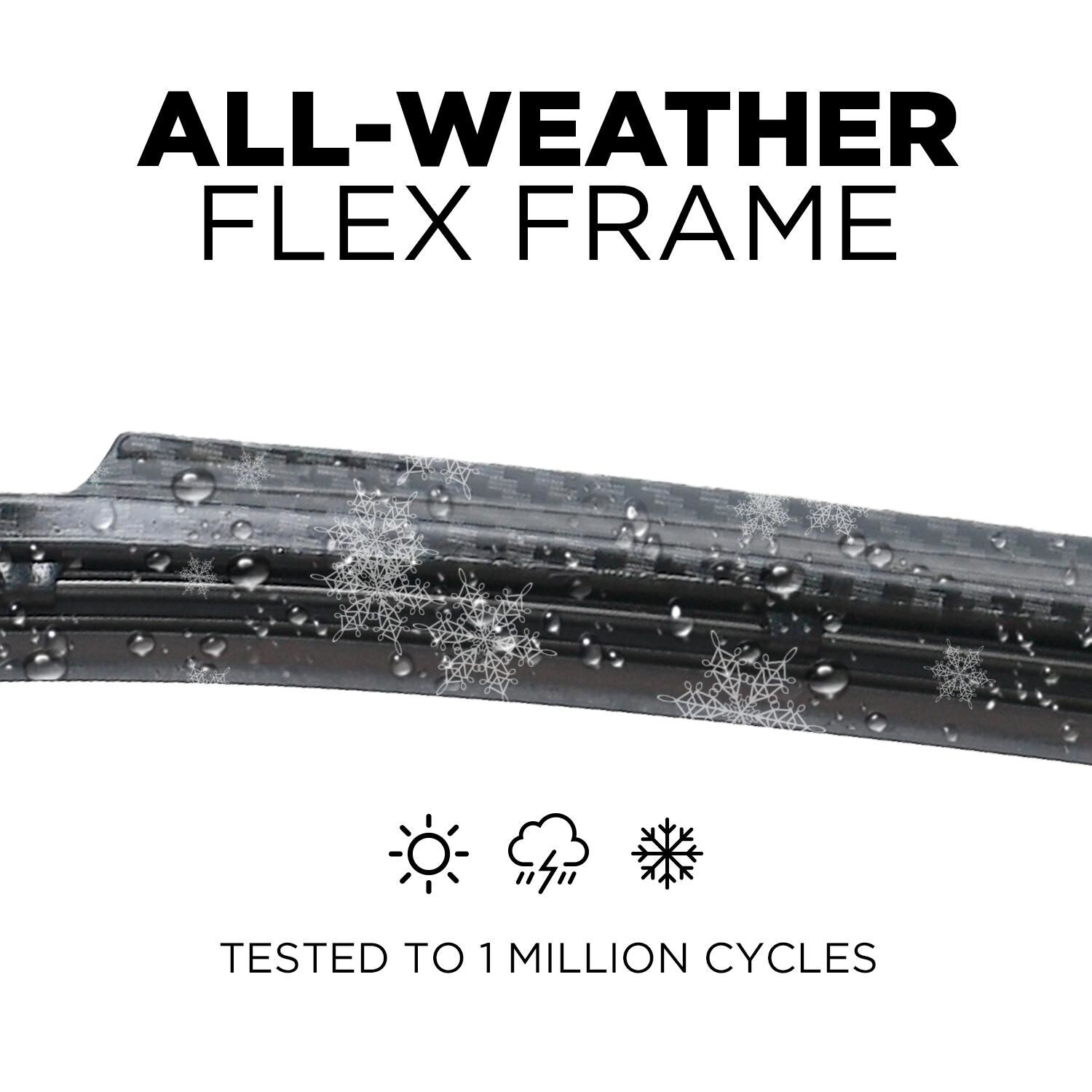 CLIX Auto 24in Black Carbon Wiper Blade