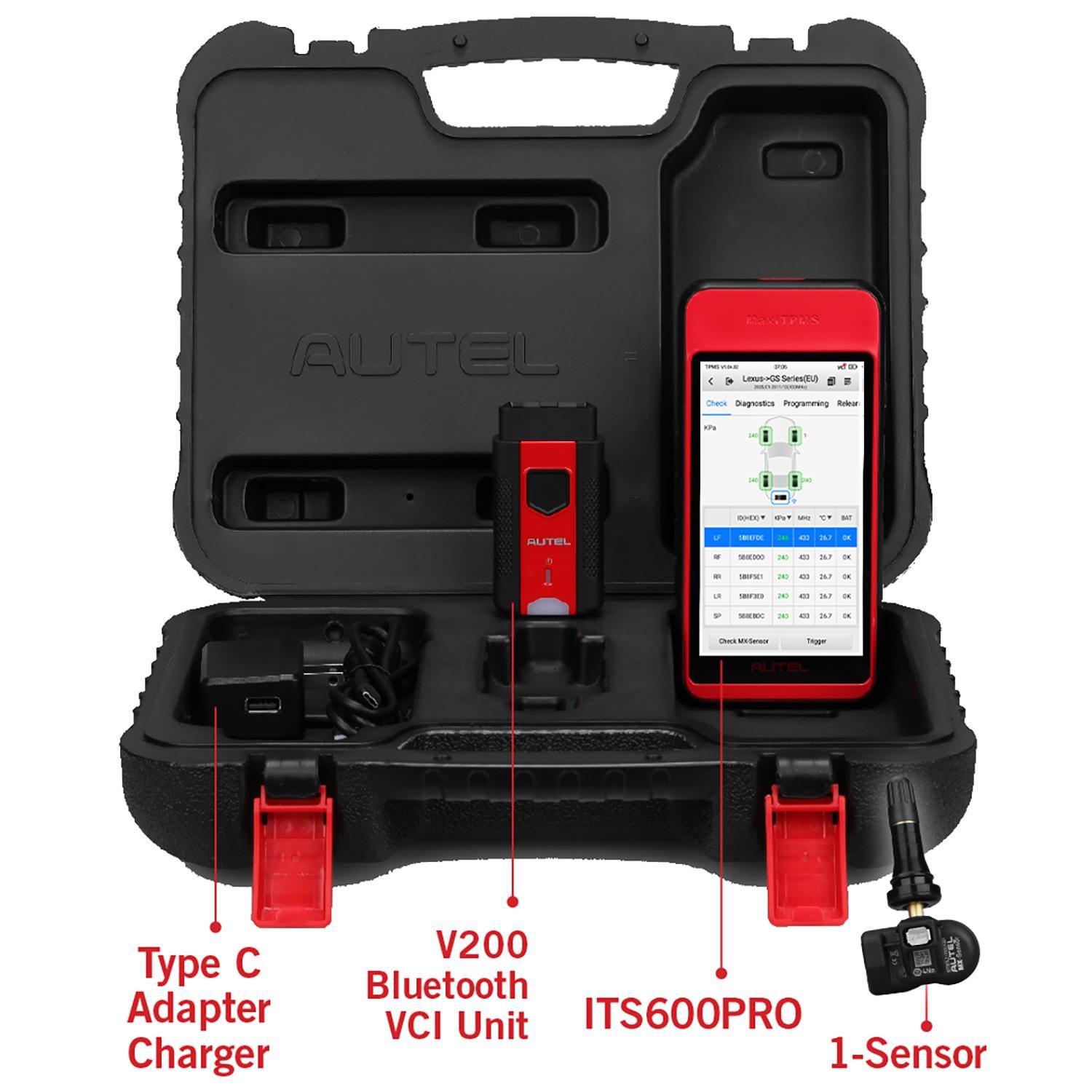 Autel MaxiTPMS ITS600 with Pro Software and 1Sensor